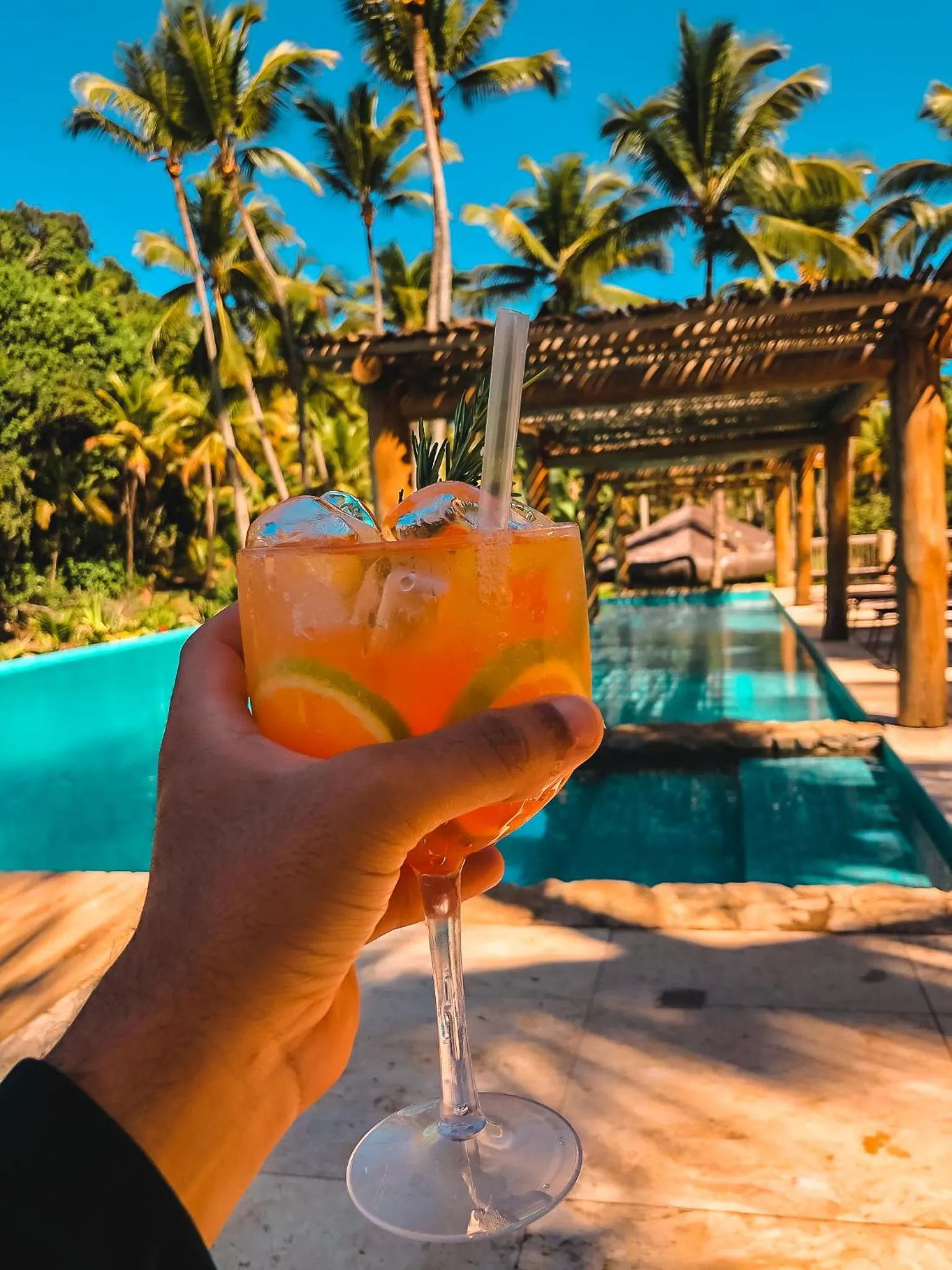 Swimming pool in São José Beach Club & Hotel