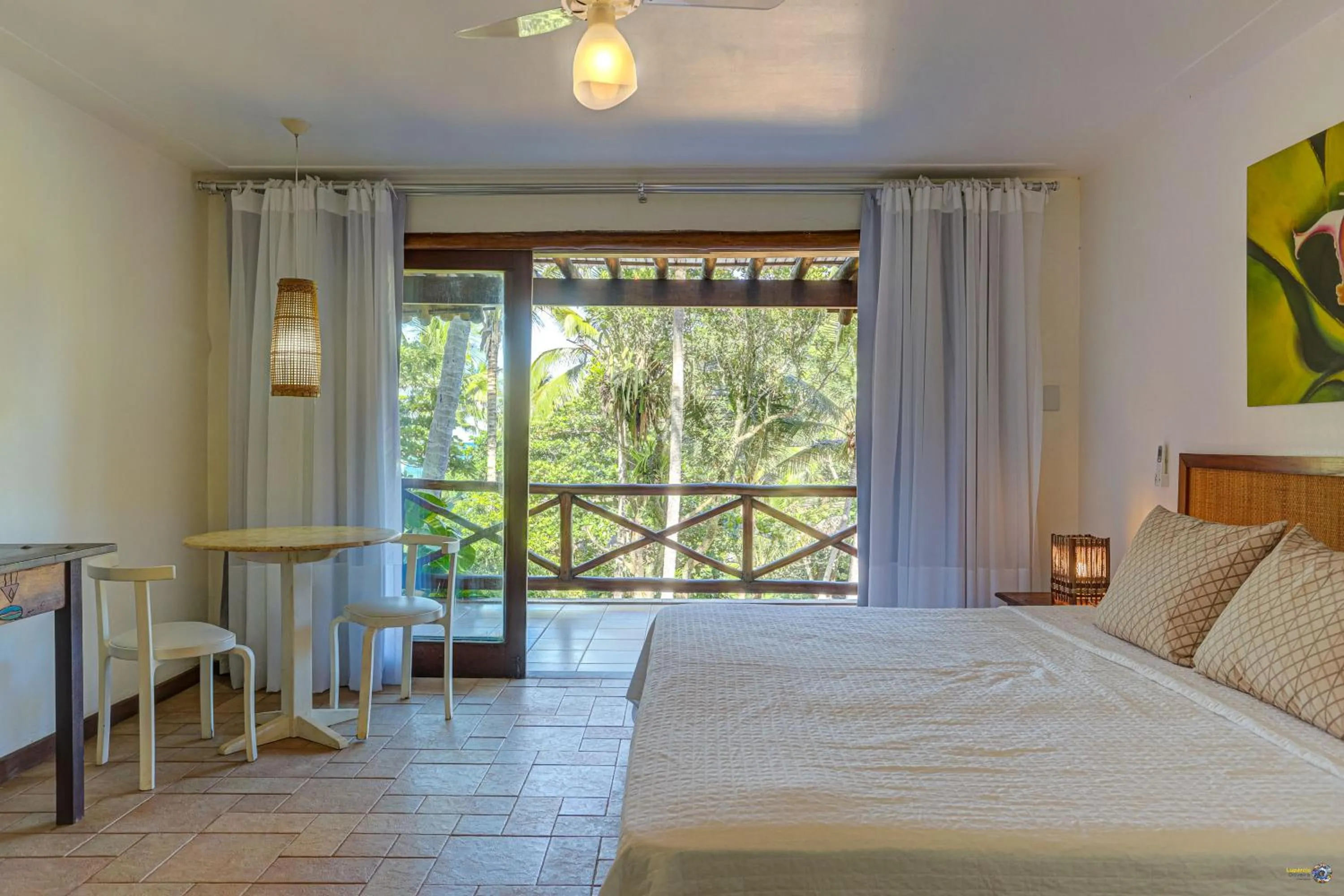 Bed in São José Beach Club & Hotel