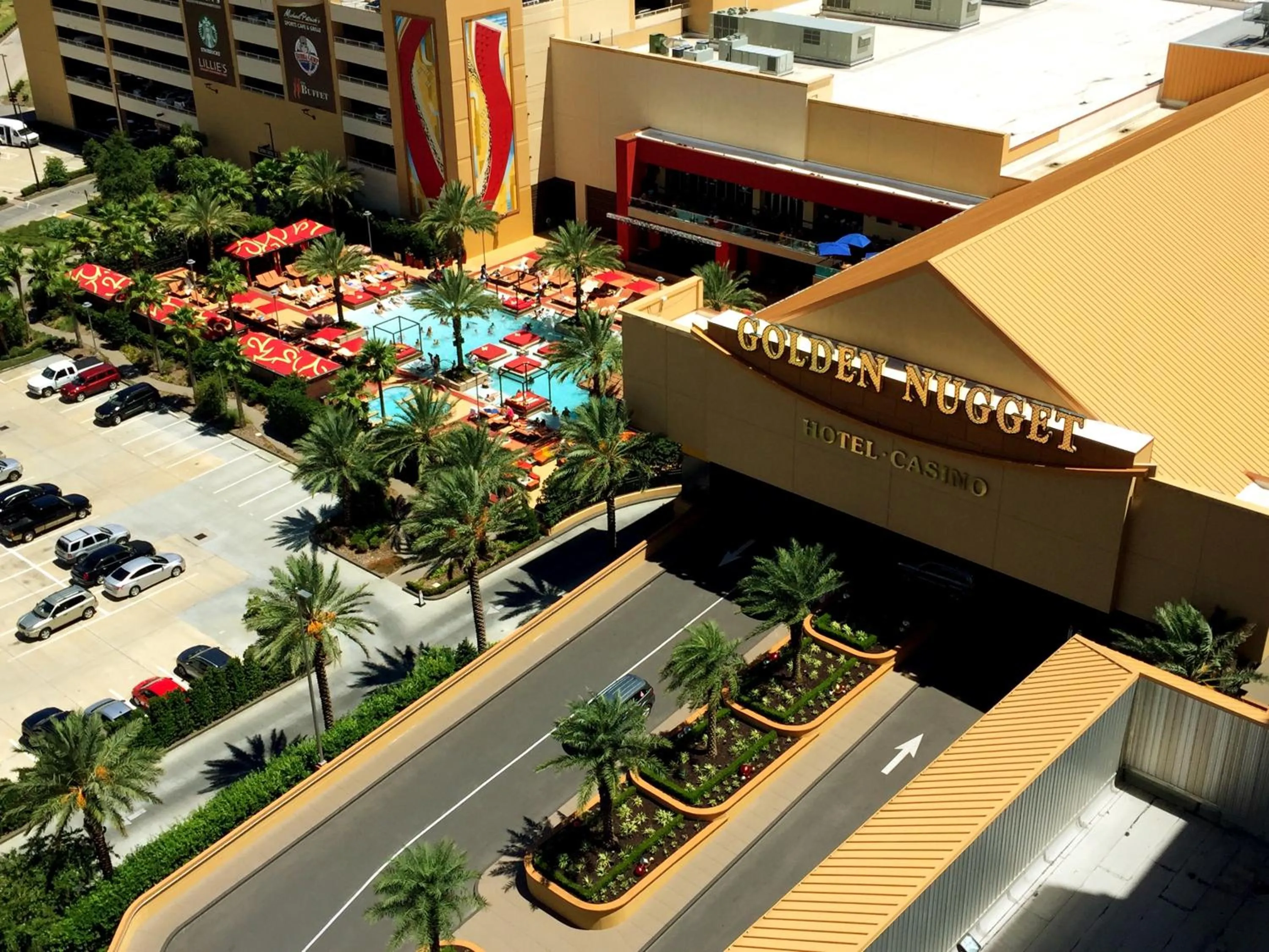 Bird's eye view in Golden Nugget Biloxi