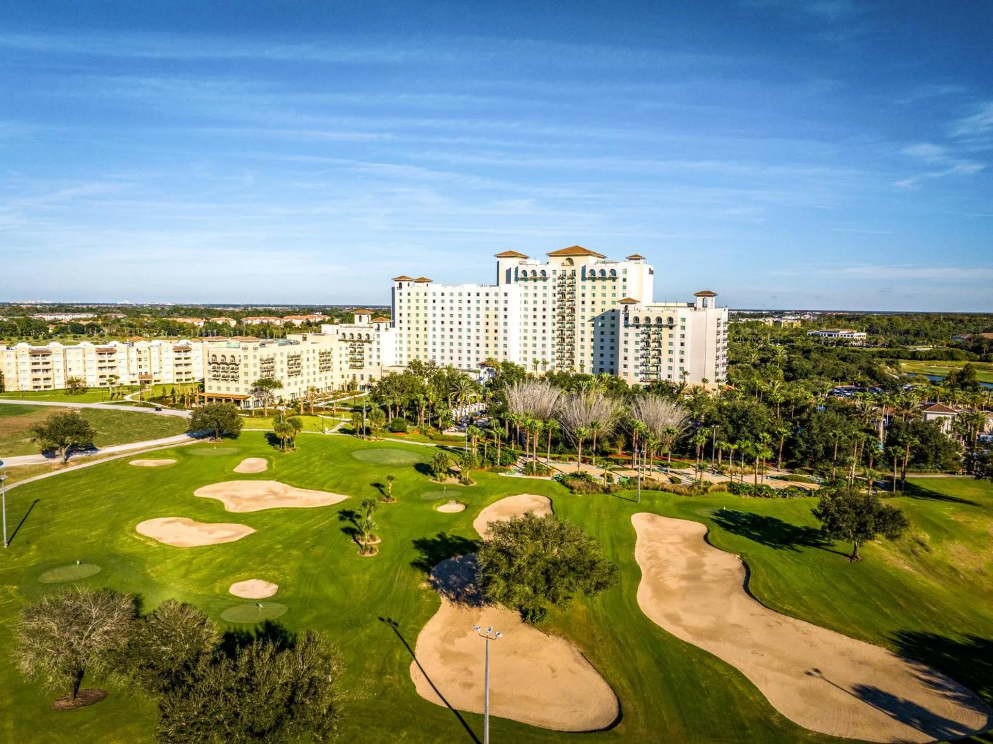Bird's eye view in Omni Orlando Resort at Championsgate
