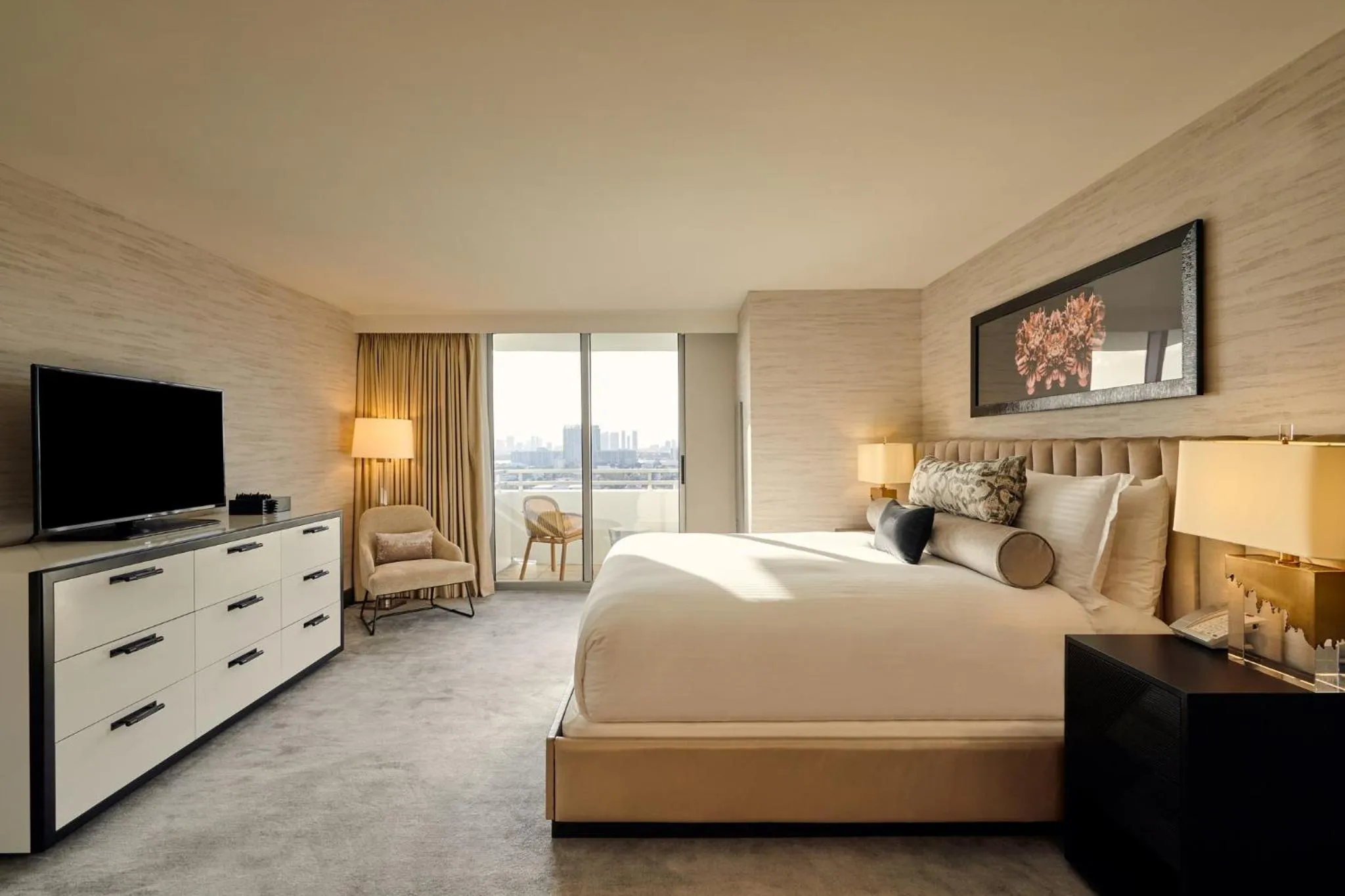 Suite with City View in Loews Miami Beach Hotel