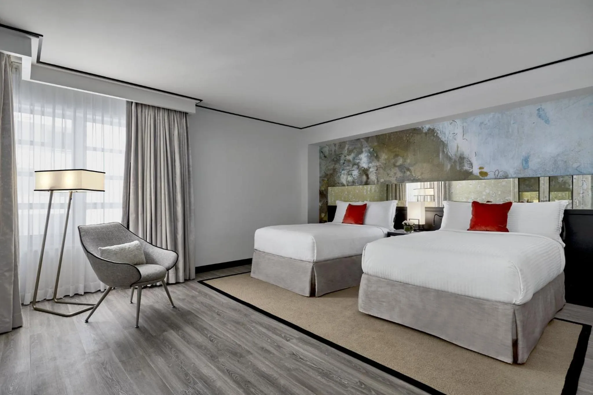 Photo of the whole room, Bed in Loews Miami Beach Hotel