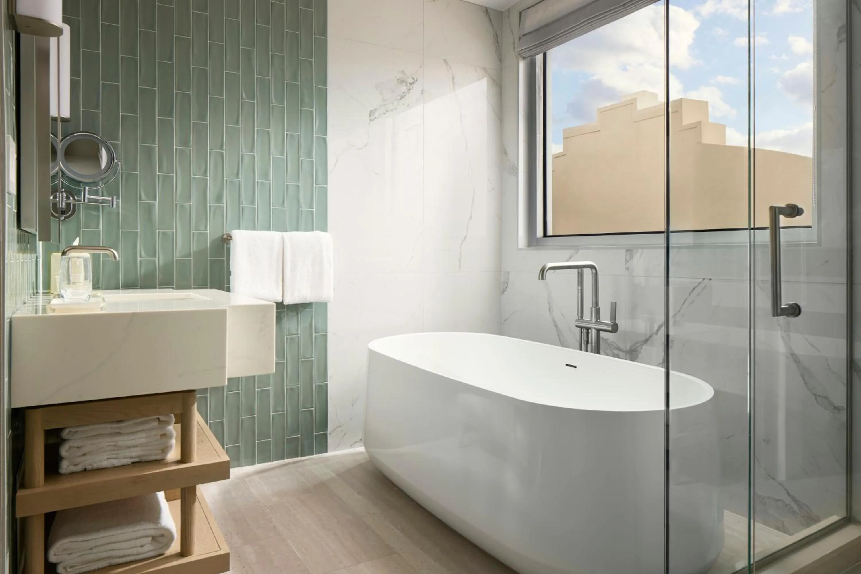 Bathroom in Loews Miami Beach Hotel