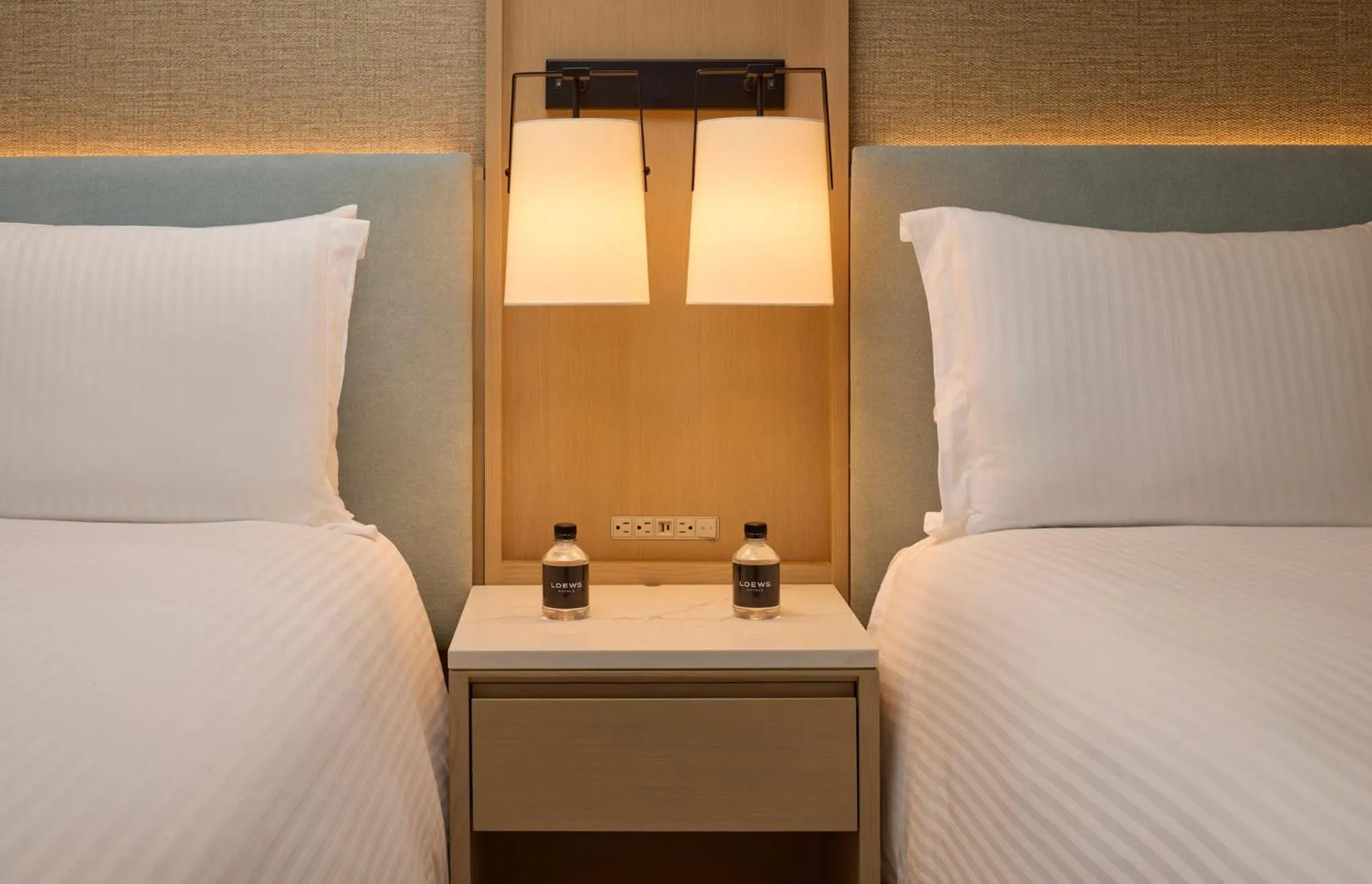 Photo of the whole room, Bed in Loews Miami Beach Hotel