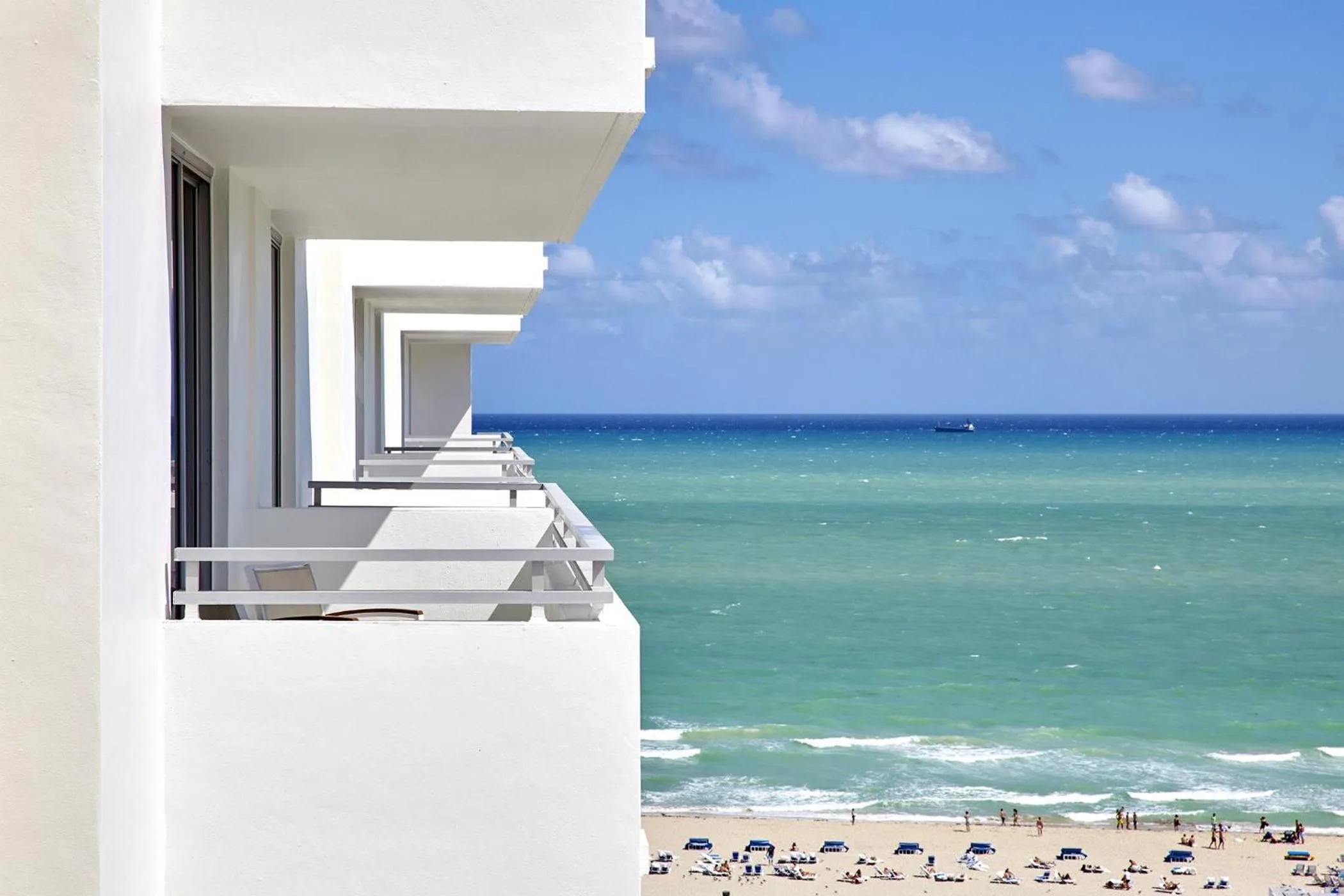 Property building in Loews Miami Beach Hotel