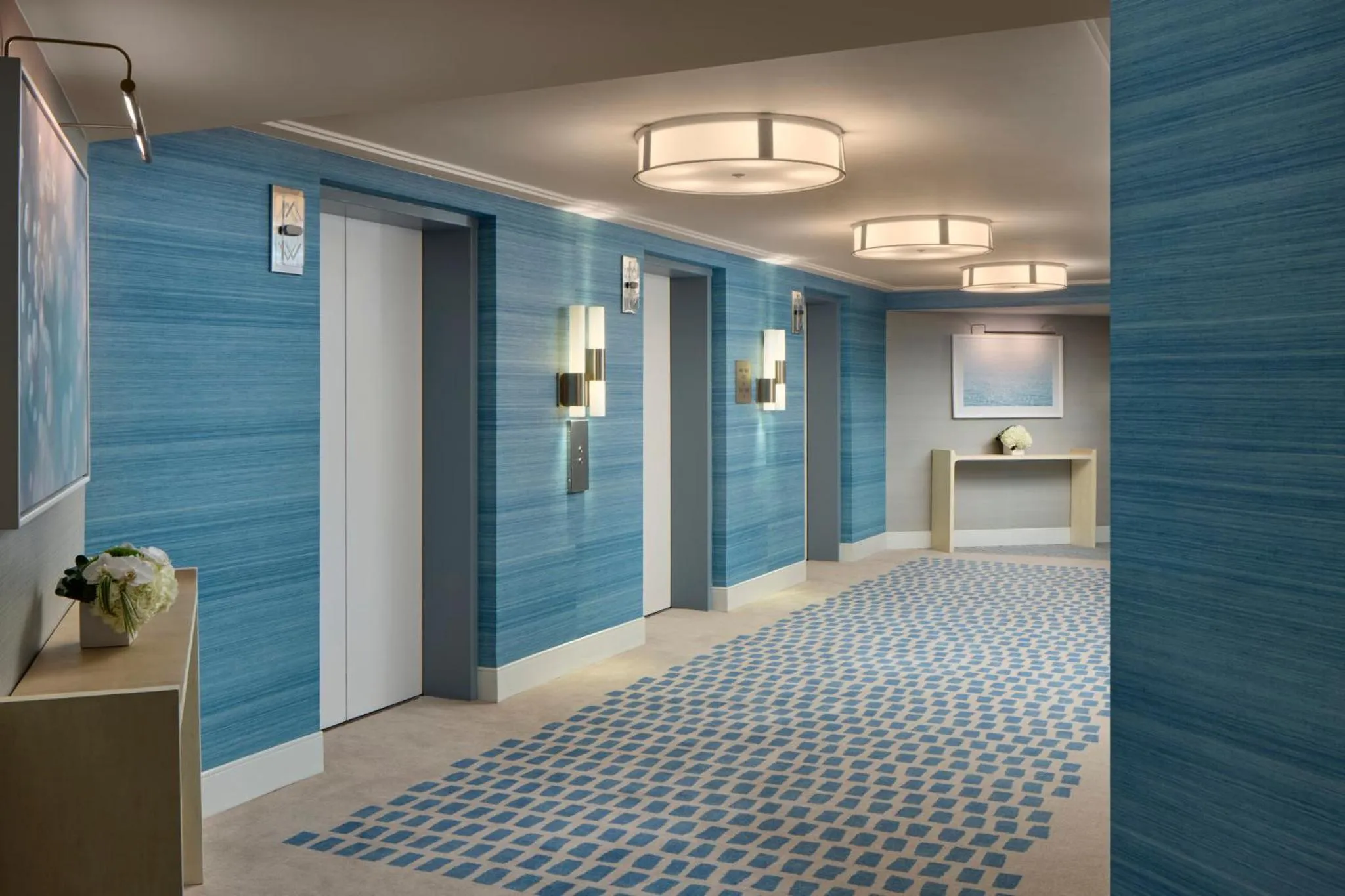 Decorative detail in Loews Miami Beach Hotel