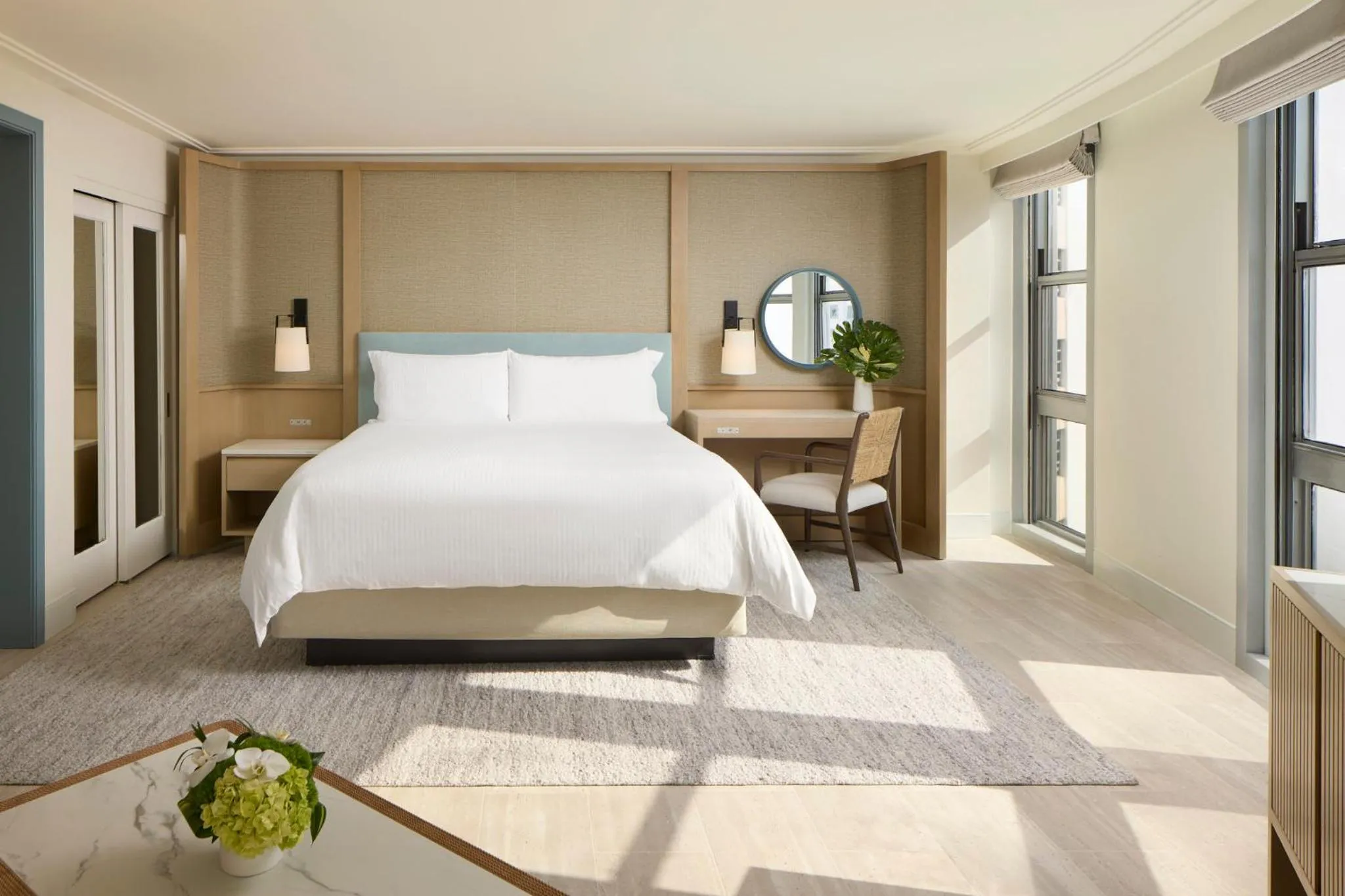 Bedroom, Bed in Loews Miami Beach Hotel