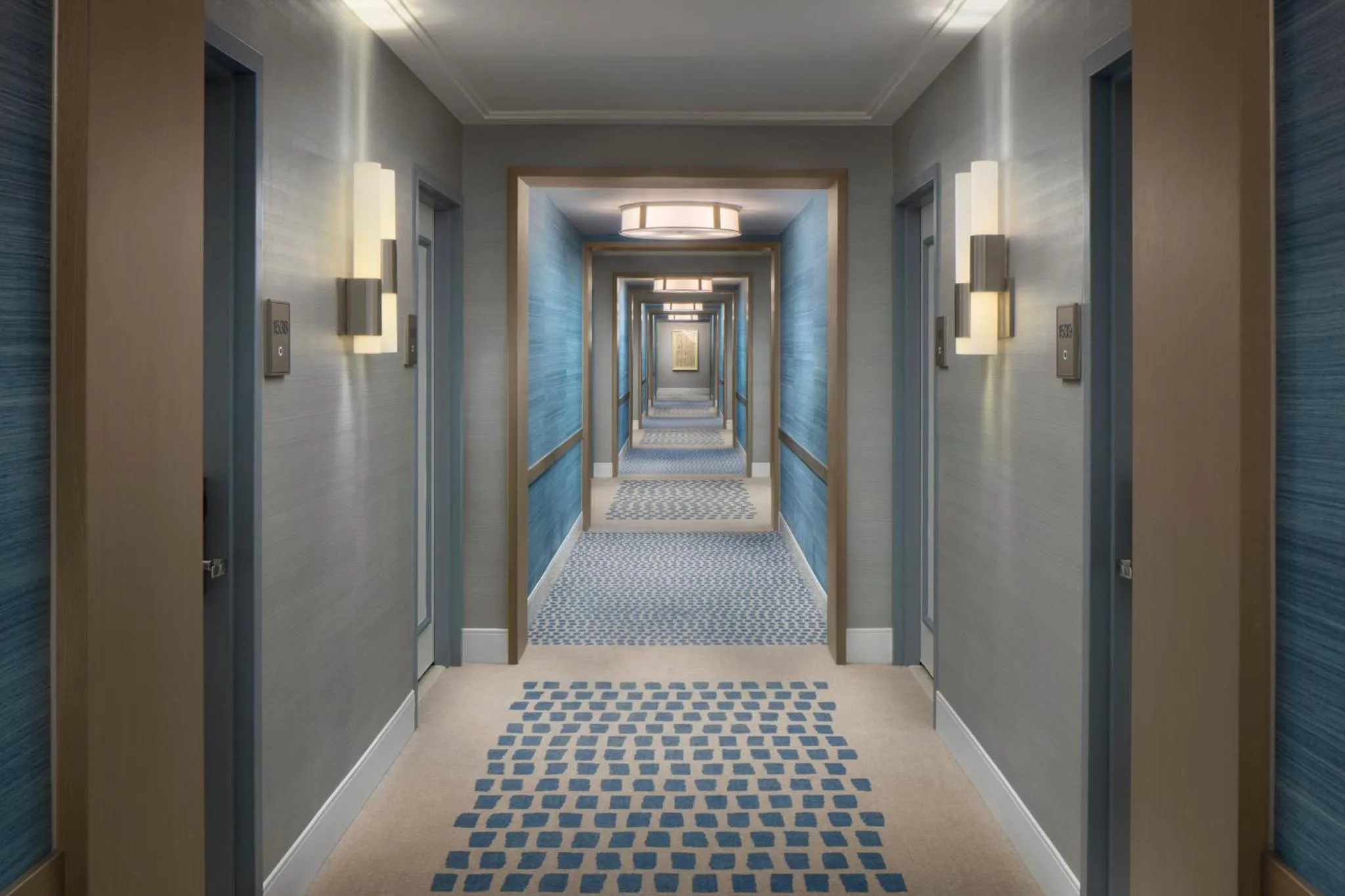 Decorative detail in Loews Miami Beach Hotel