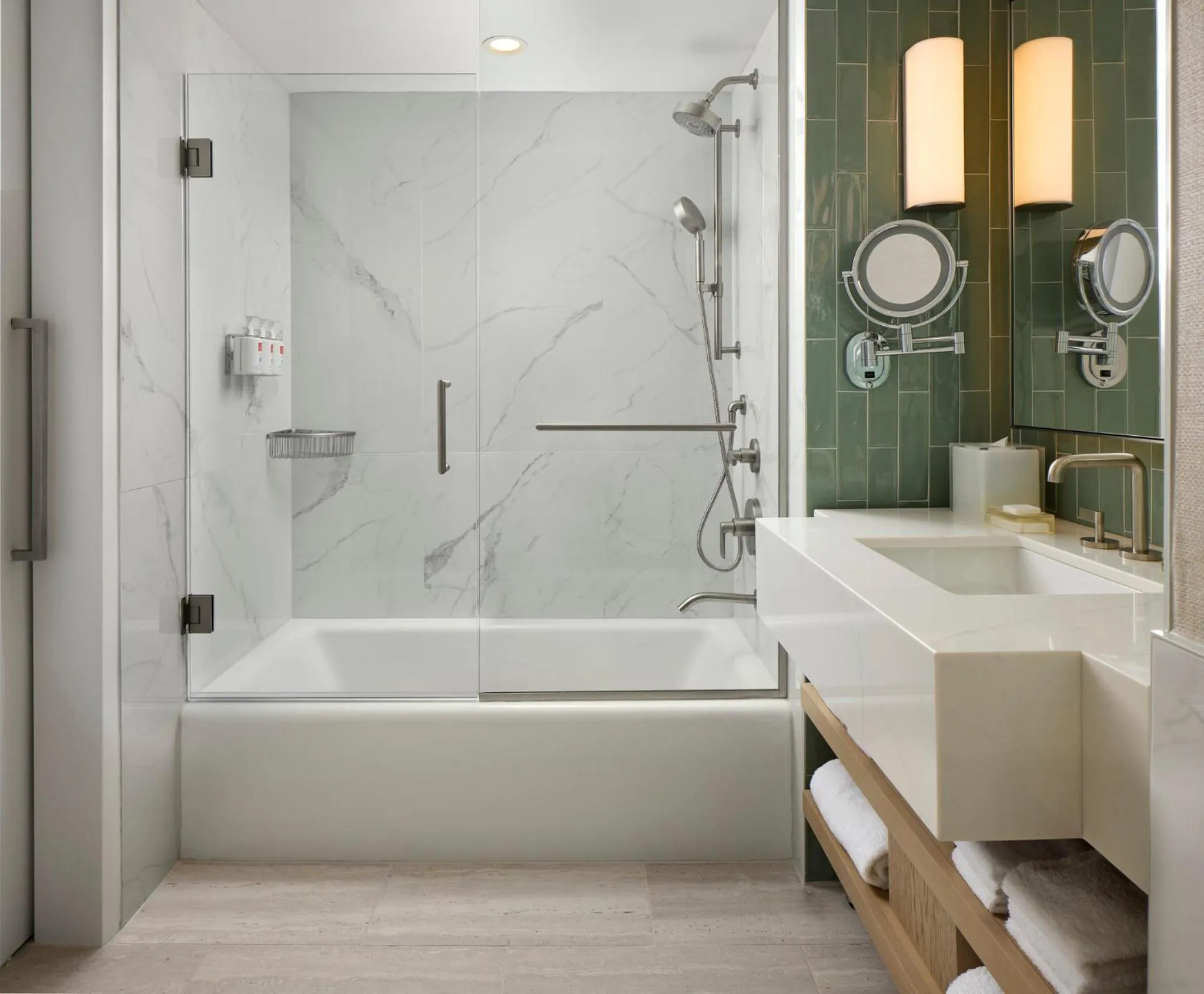 Bathroom in Loews Miami Beach Hotel