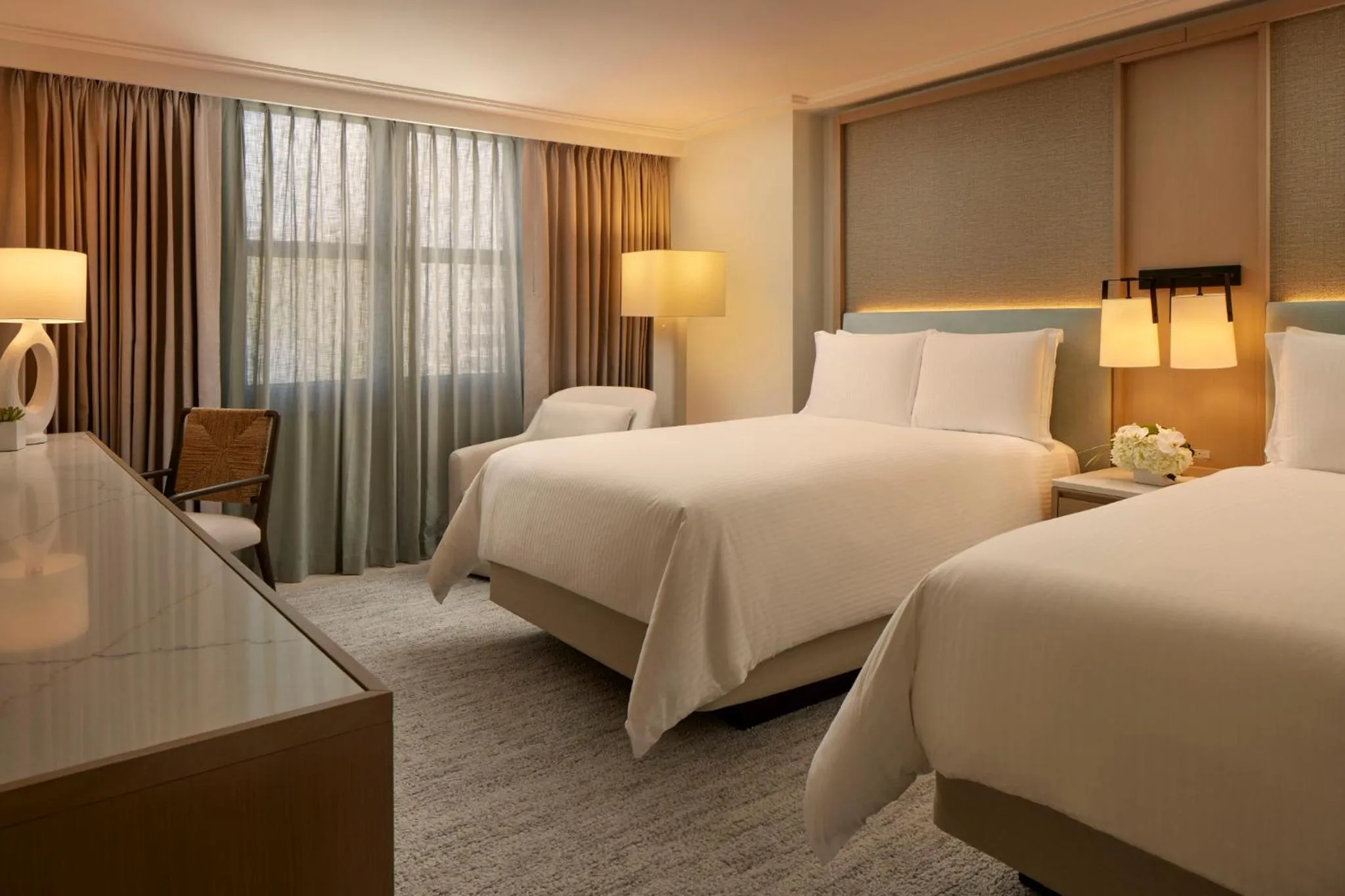 Photo of the whole room, Bed in Loews Miami Beach Hotel