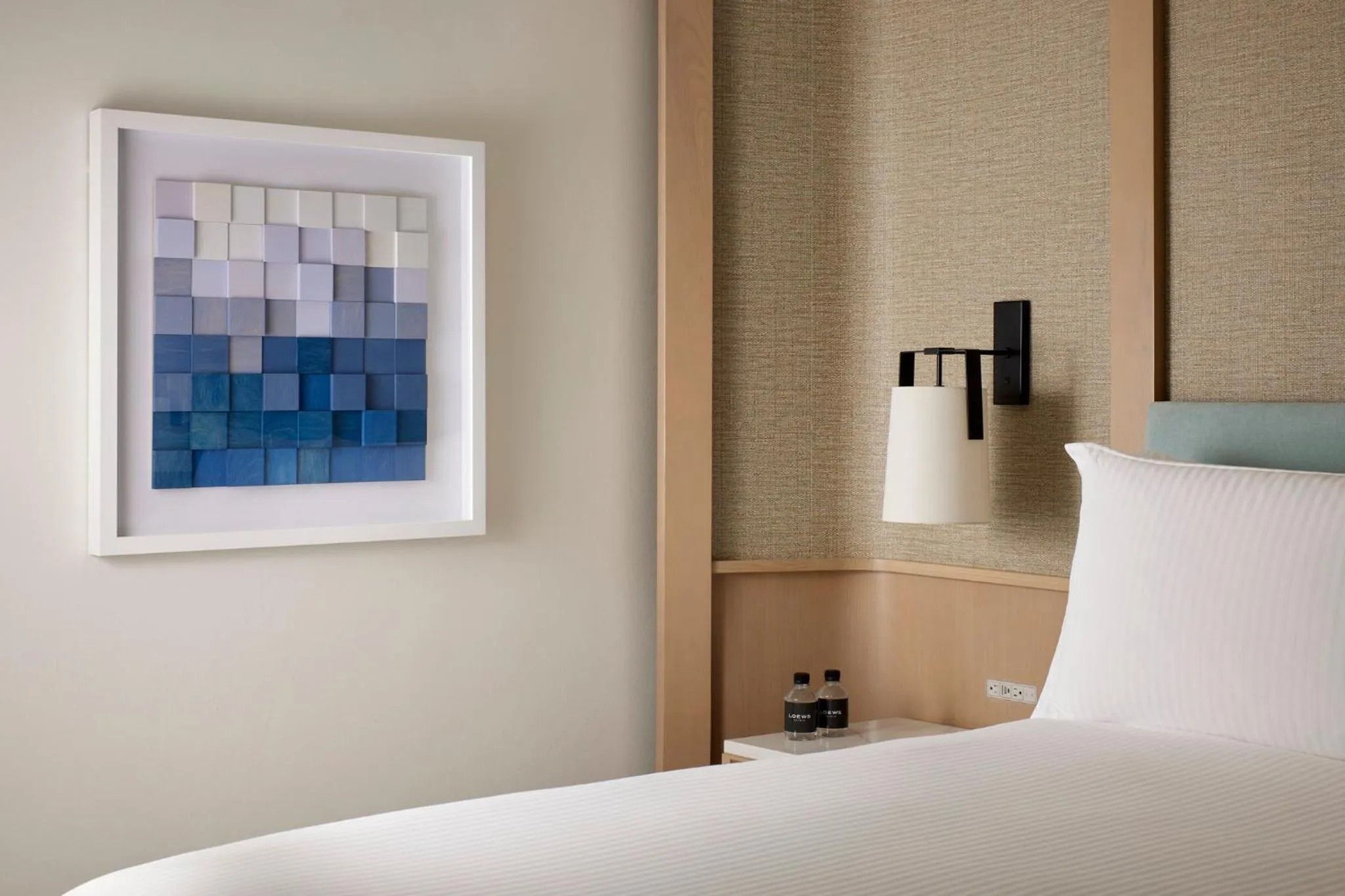 Bedroom, Bed in Loews Miami Beach Hotel