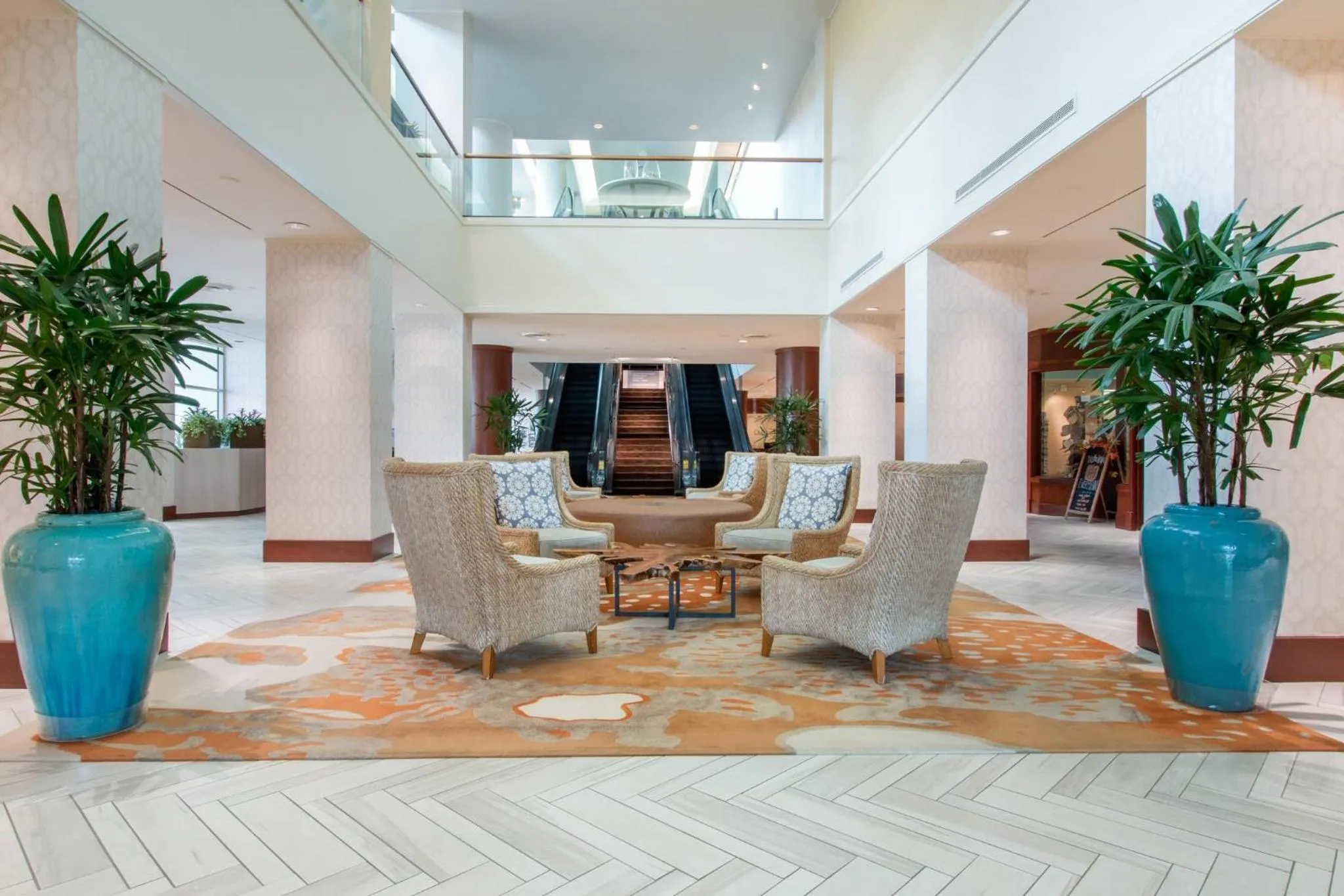 Lobby or reception in Omni Corpus Christi Hotel