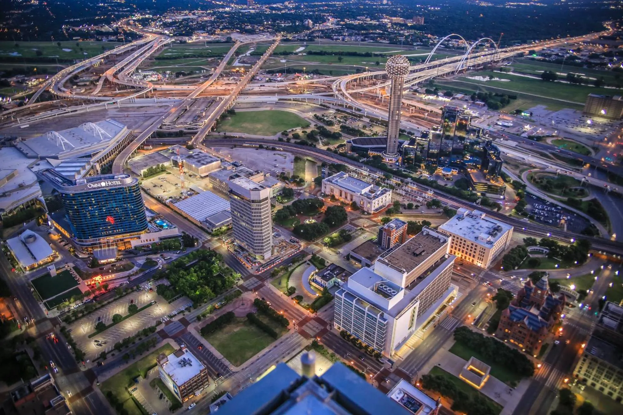 Property building in Omni Dallas Hotel