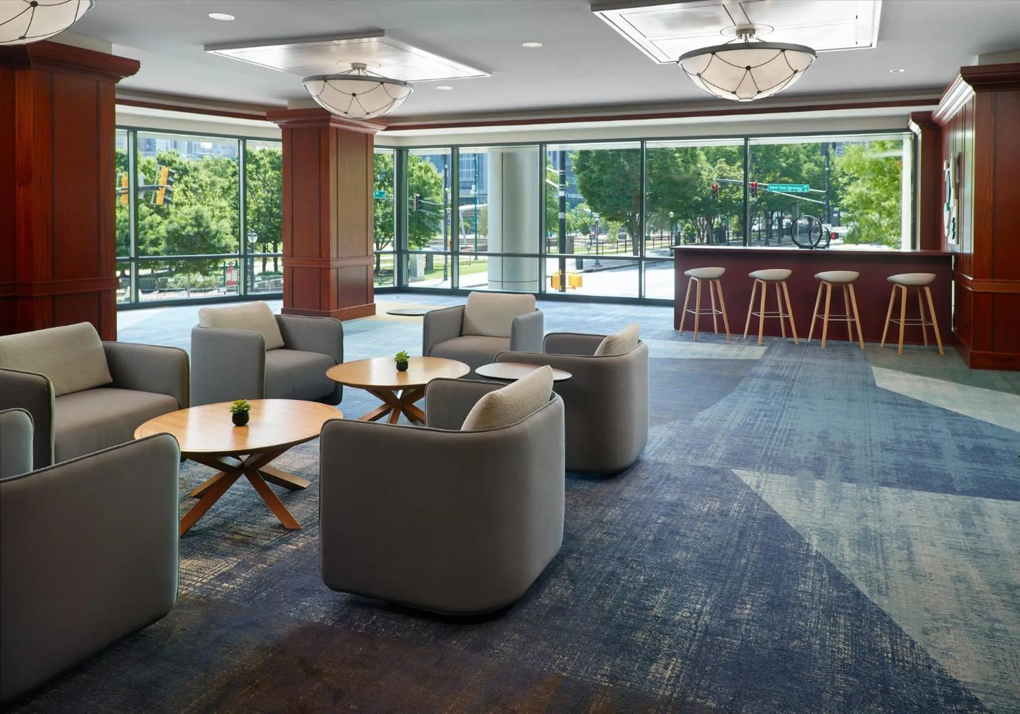 Meeting/conference room in Omni Atlanta Hotel at Centennial Park