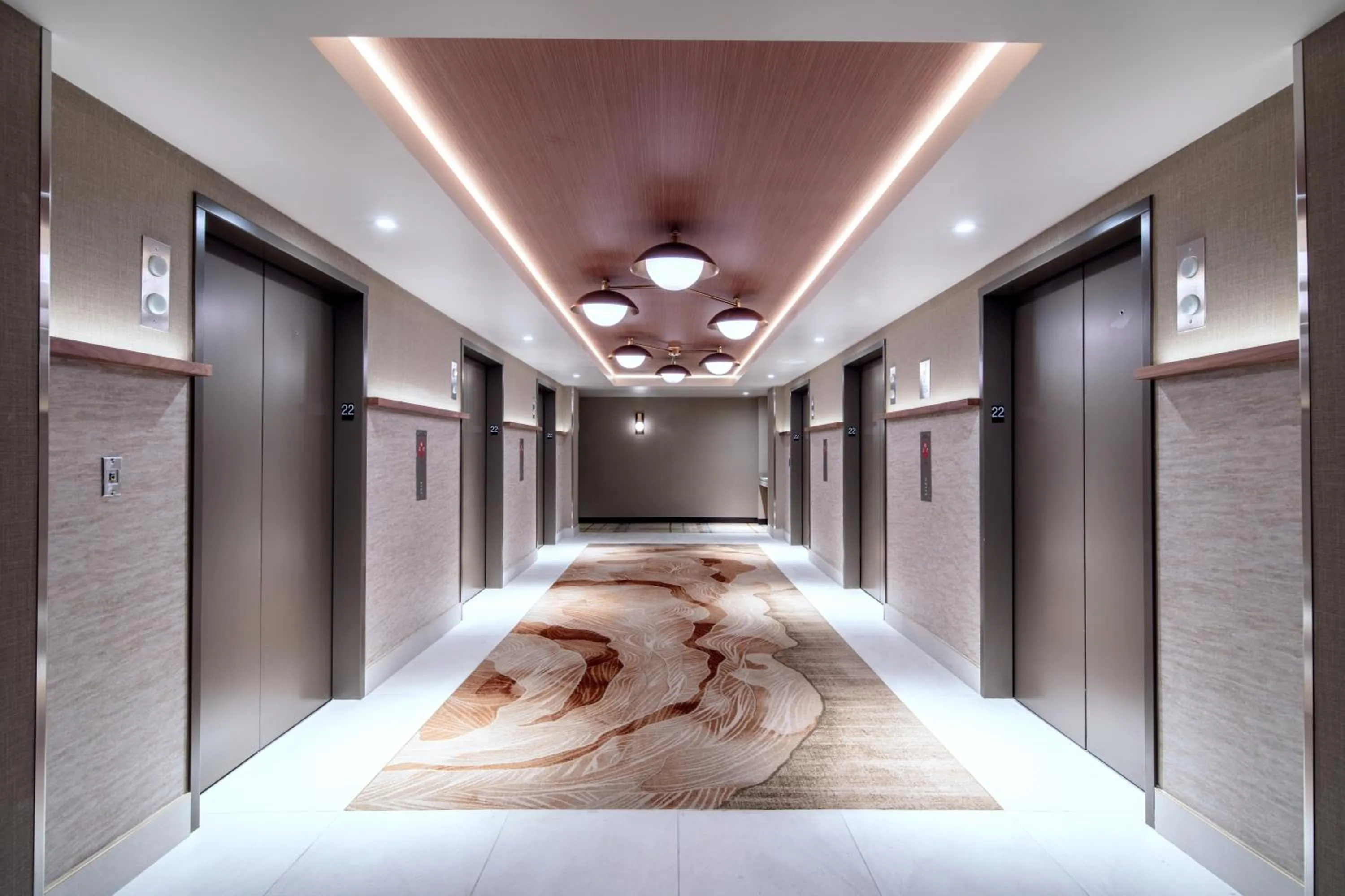 elevator in Hyatt Regency Denver at Colorado Convention Center