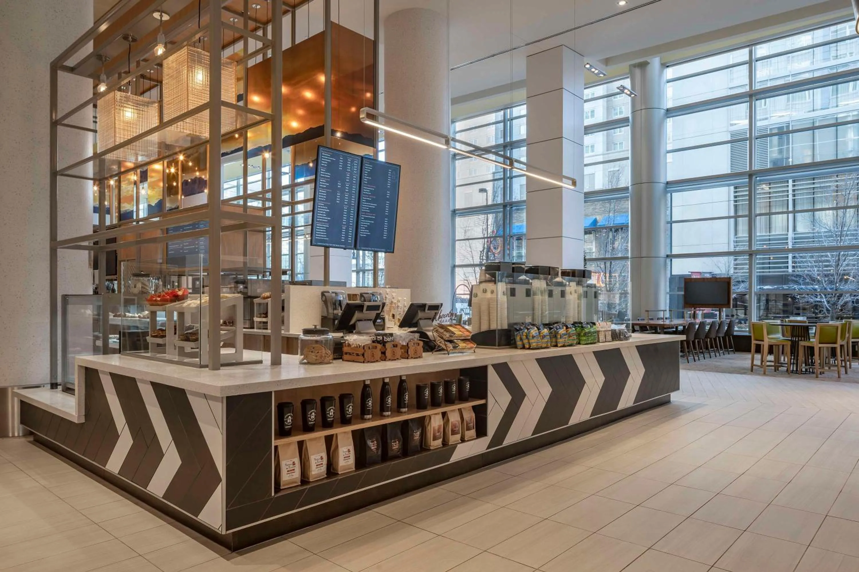 Lobby or reception in Hyatt Regency Denver at Colorado Convention Center