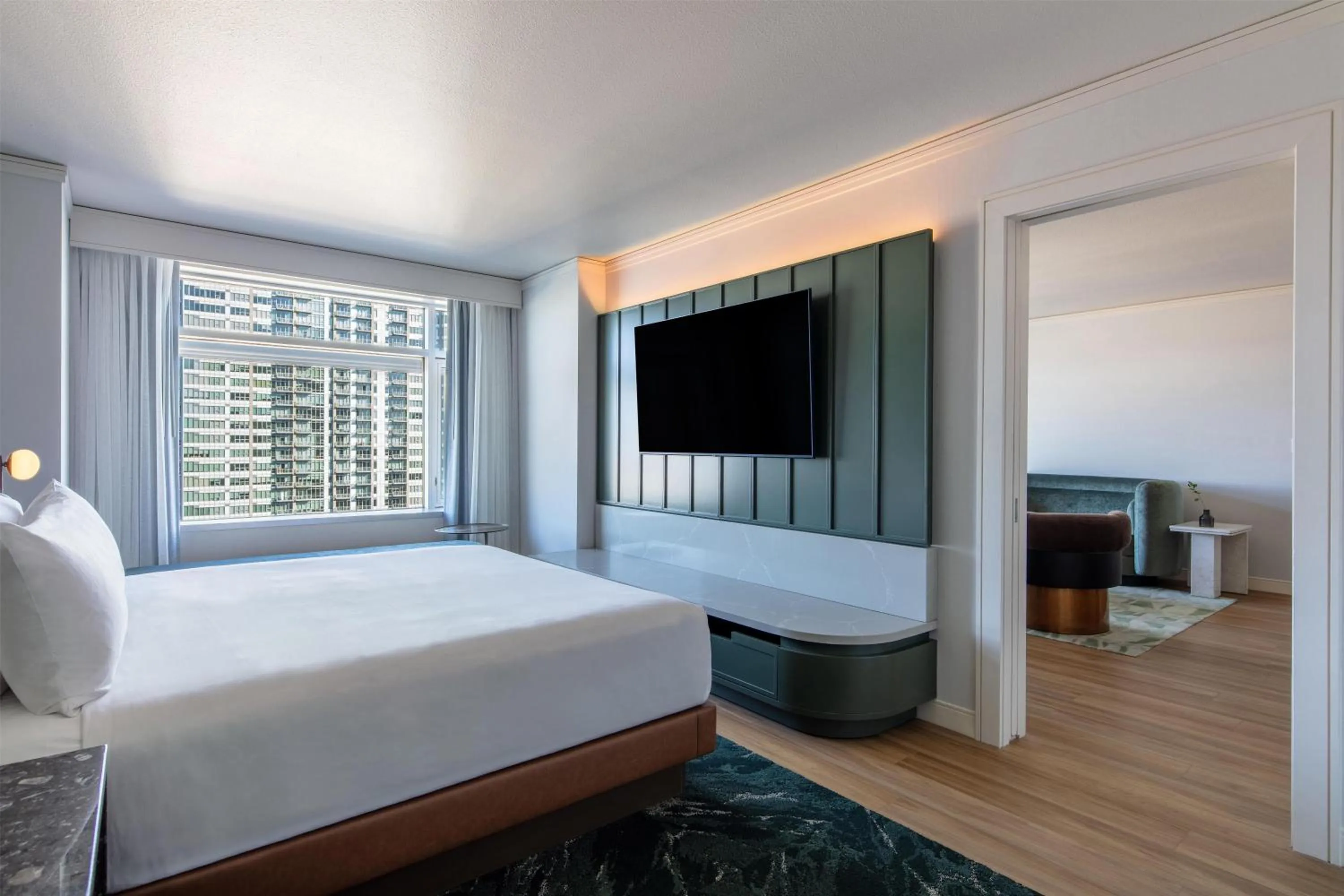 Bedroom, Bed in Hyatt Regency Denver at Colorado Convention Center