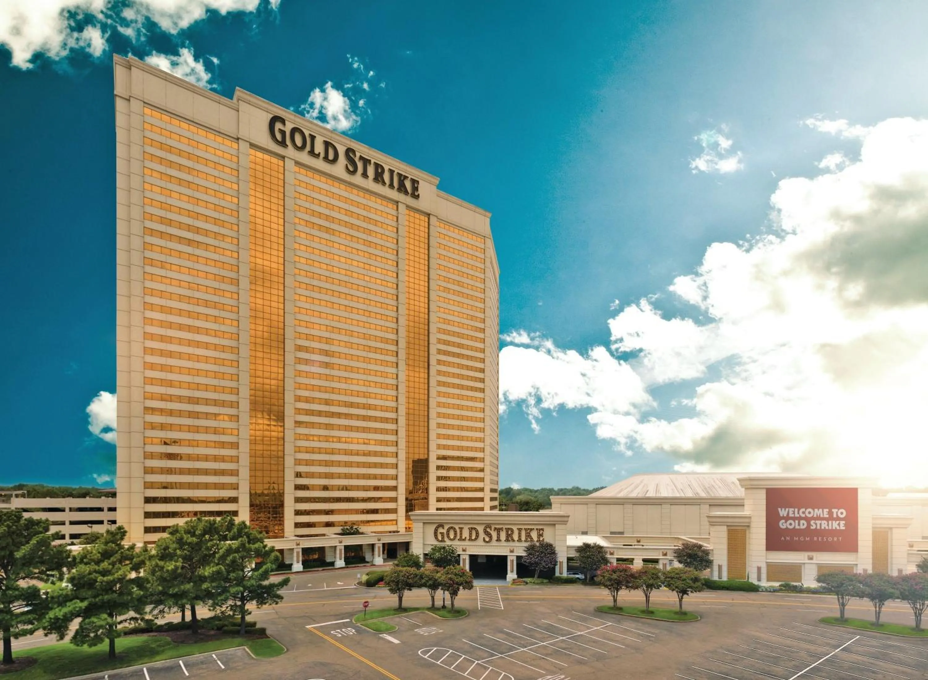 Property building in Gold Strike Casino Resort