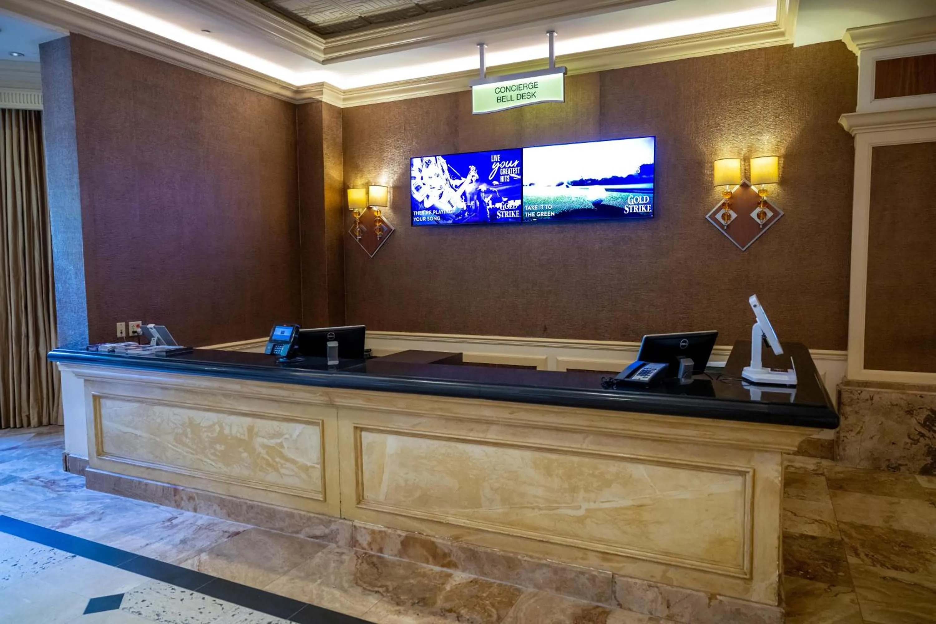 Lobby or reception in Gold Strike Casino Resort