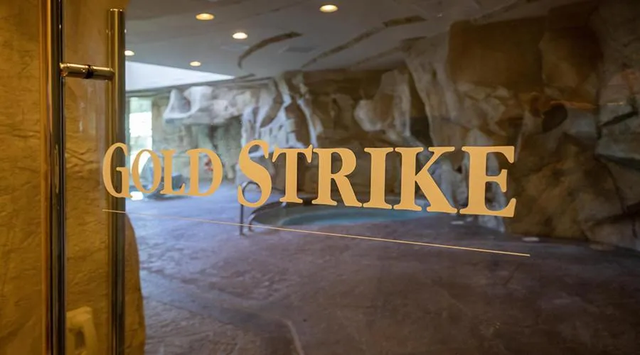Property logo or sign in Gold Strike Casino Resort