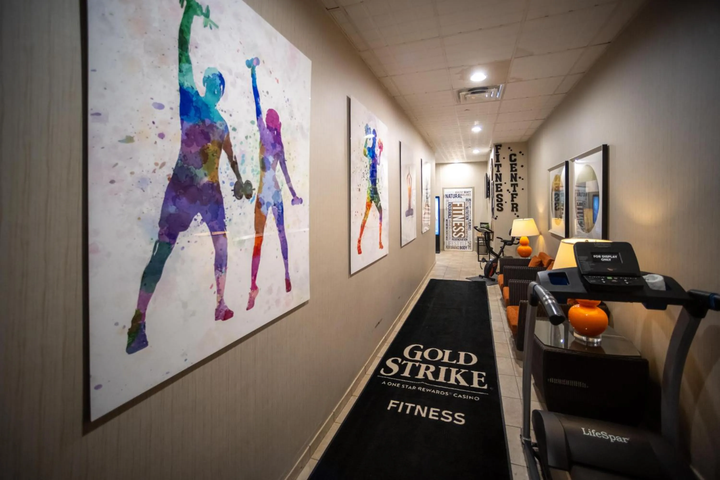 Fitness centre/facilities in Gold Strike Casino Resort