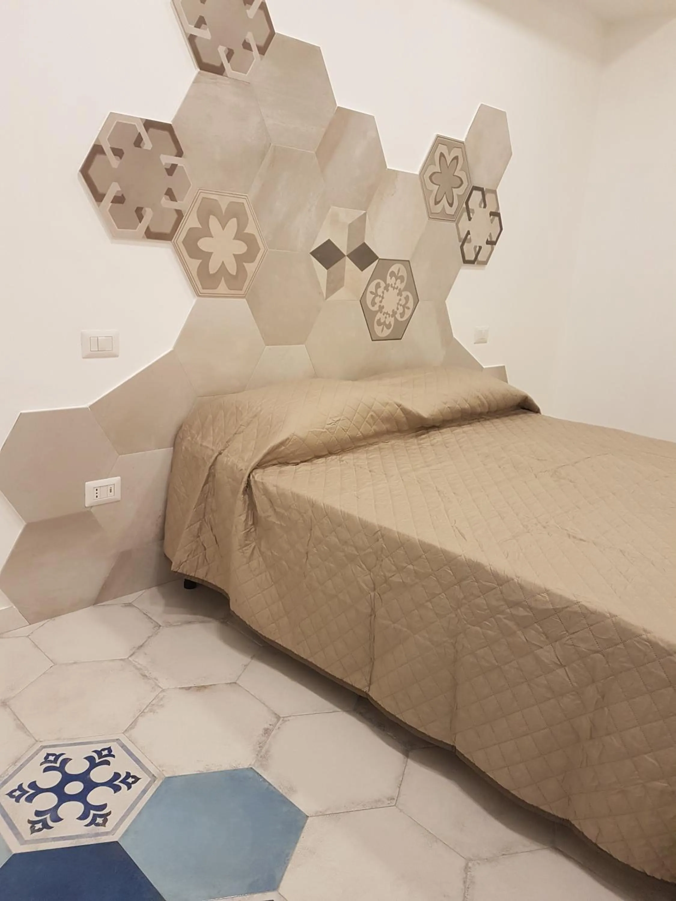 Bedroom, Bed in I colori del mare