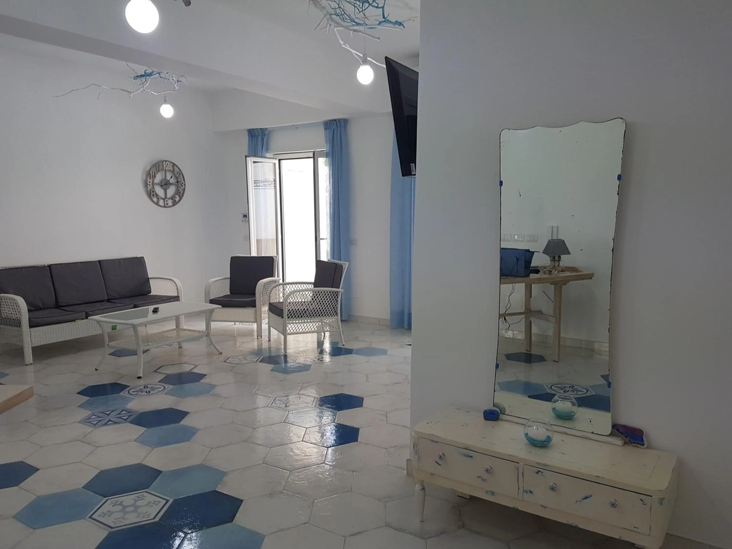 Living room in I colori del mare