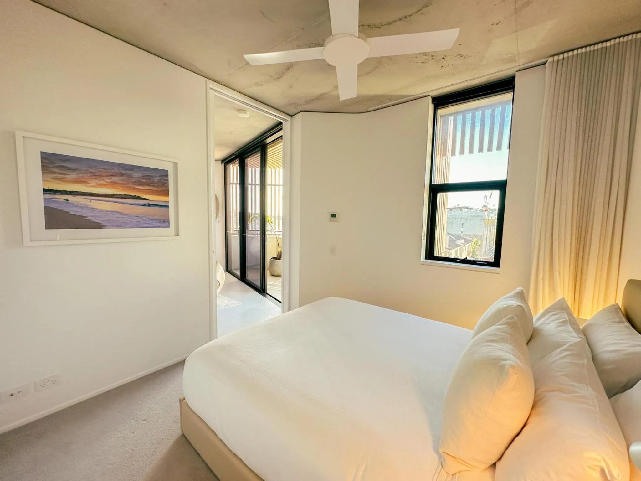 Bed in Hotel Ravesis