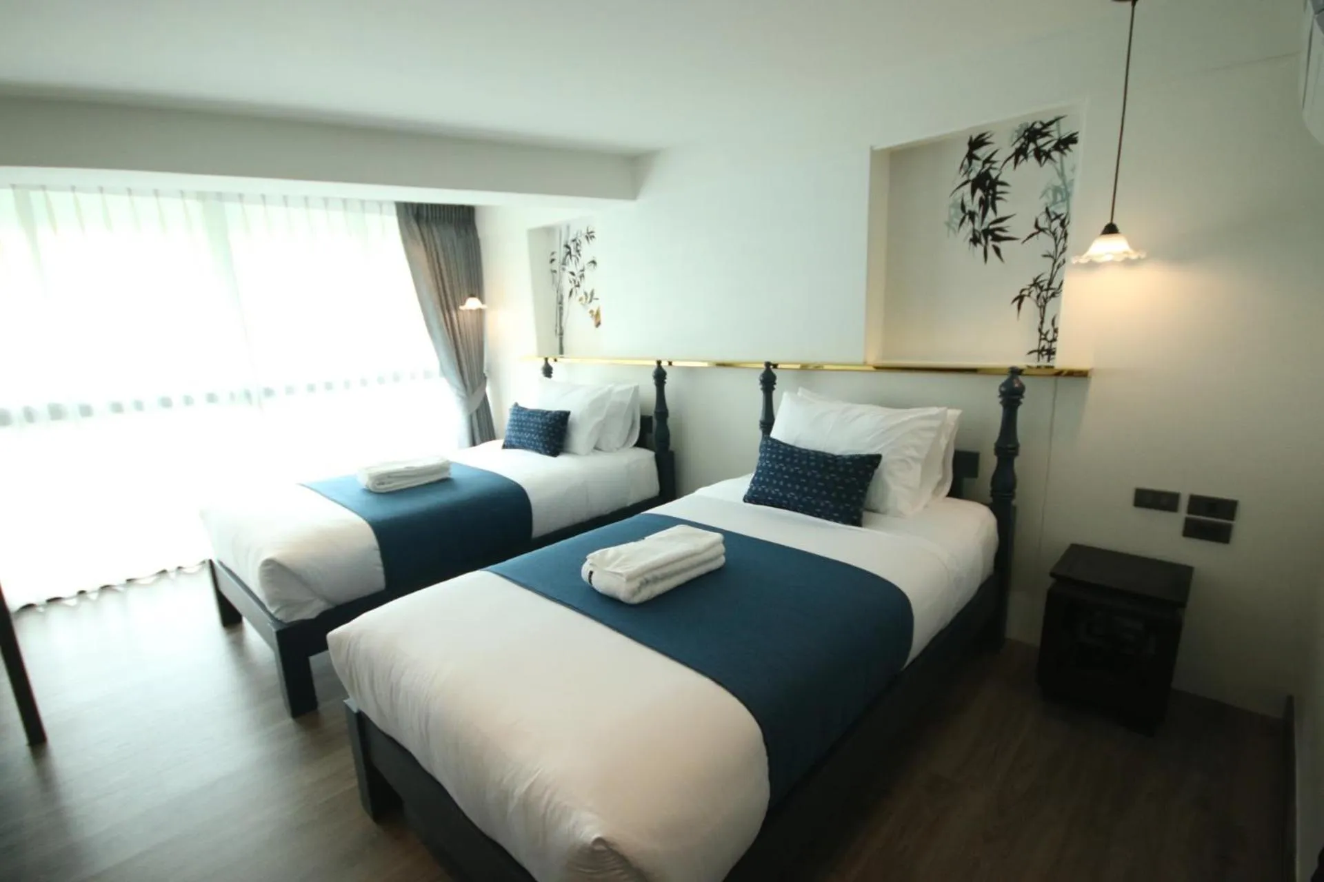 Bed in Saran Boutique Hotel Thapae