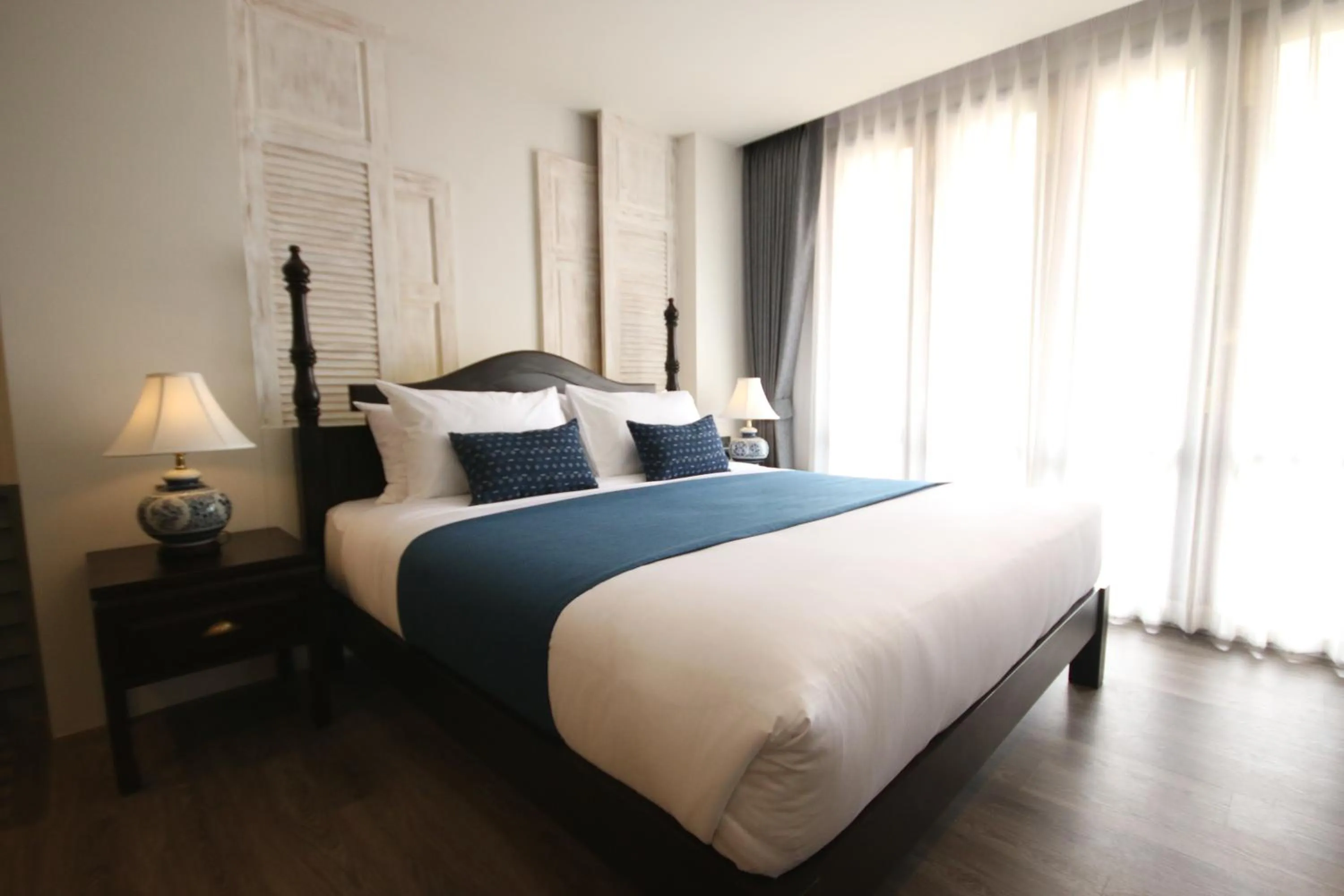 Bed in Saran Boutique Hotel Thapae