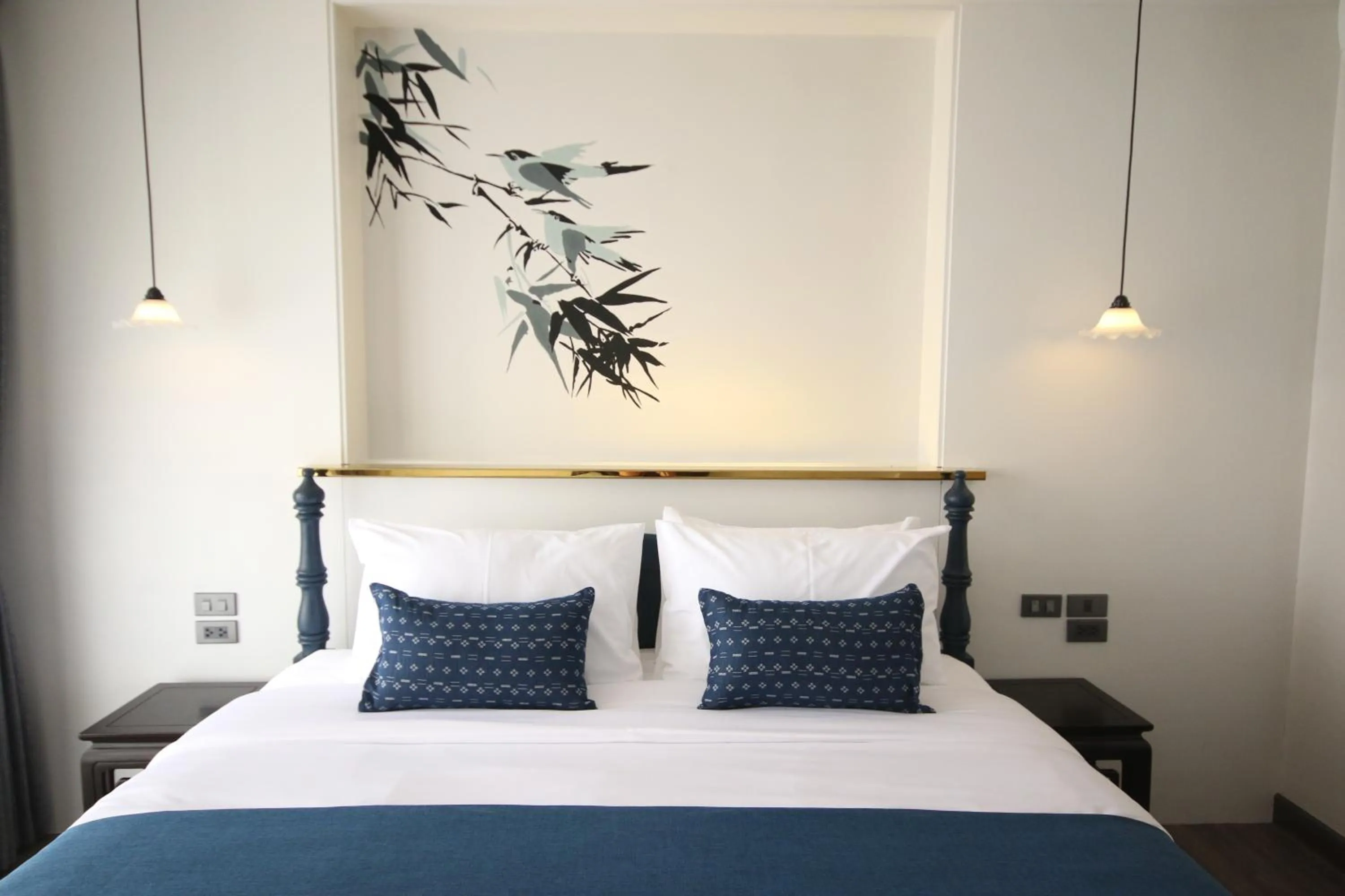 Bed in Saran Boutique Hotel Thapae