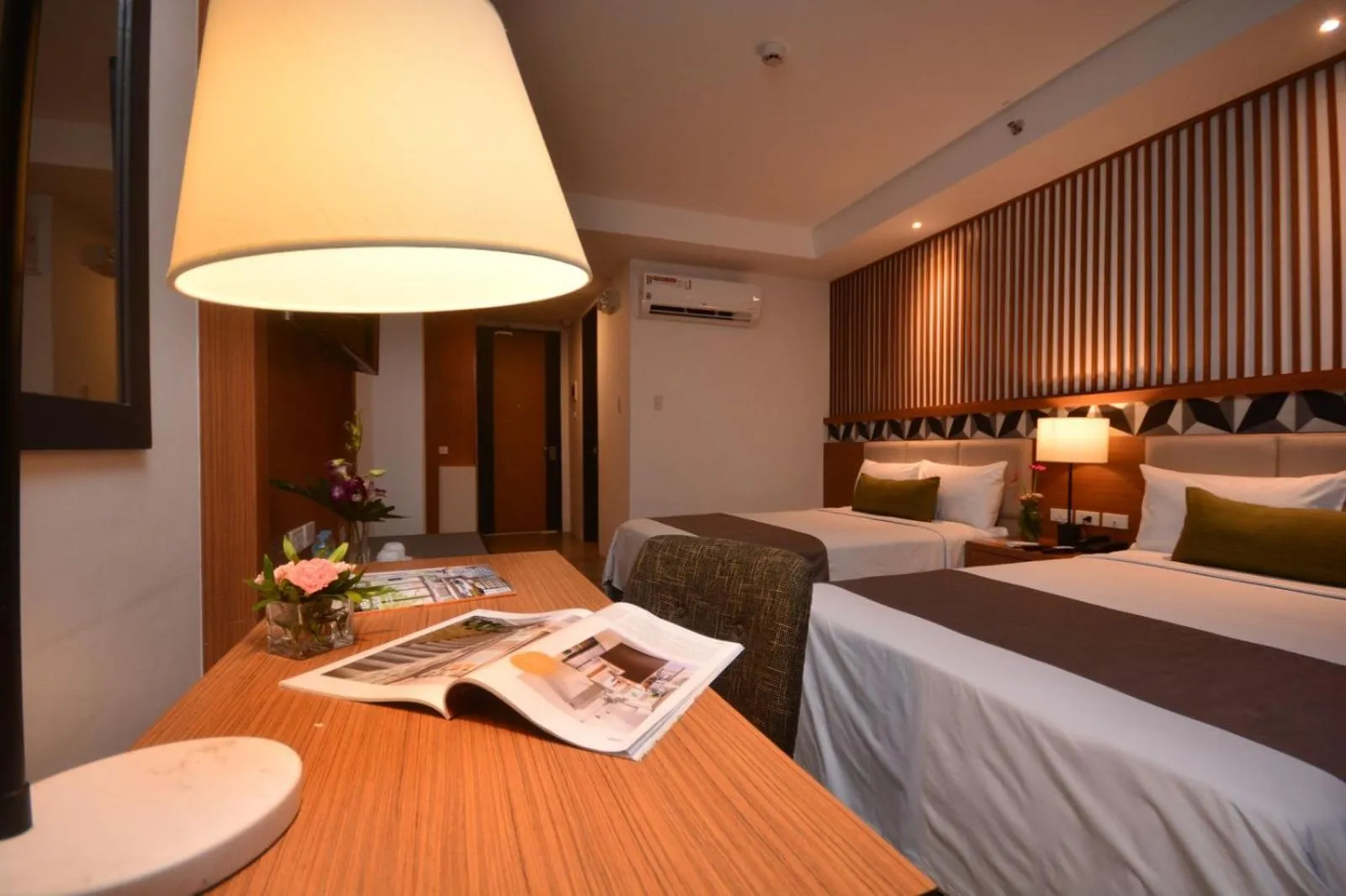 Bed in Crown Hotel at Harbour Springs Palawan Managed by Enderun Hotels