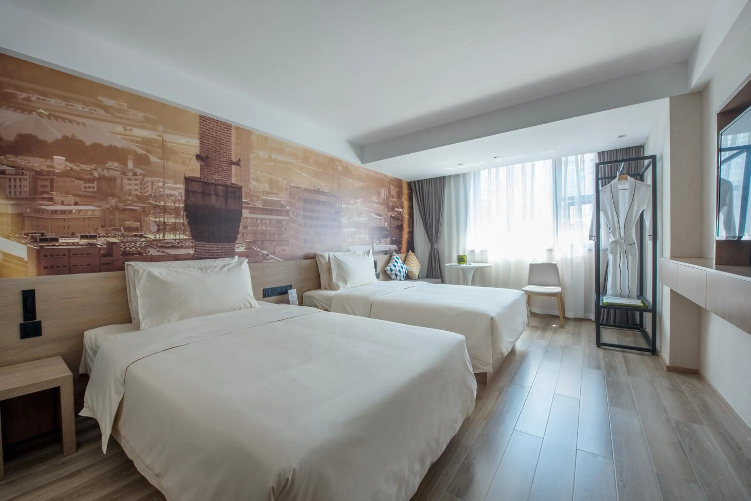 Bed in Atour Light Xiamen Railway Station