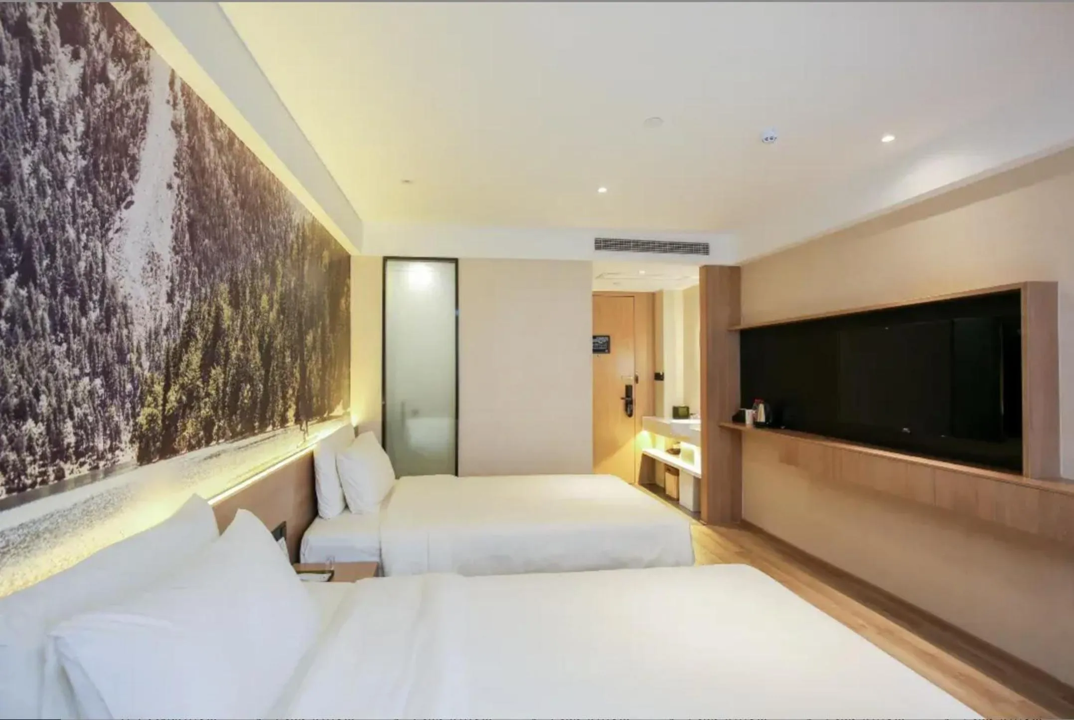 Bed in Atour Light Xiamen Railway Station