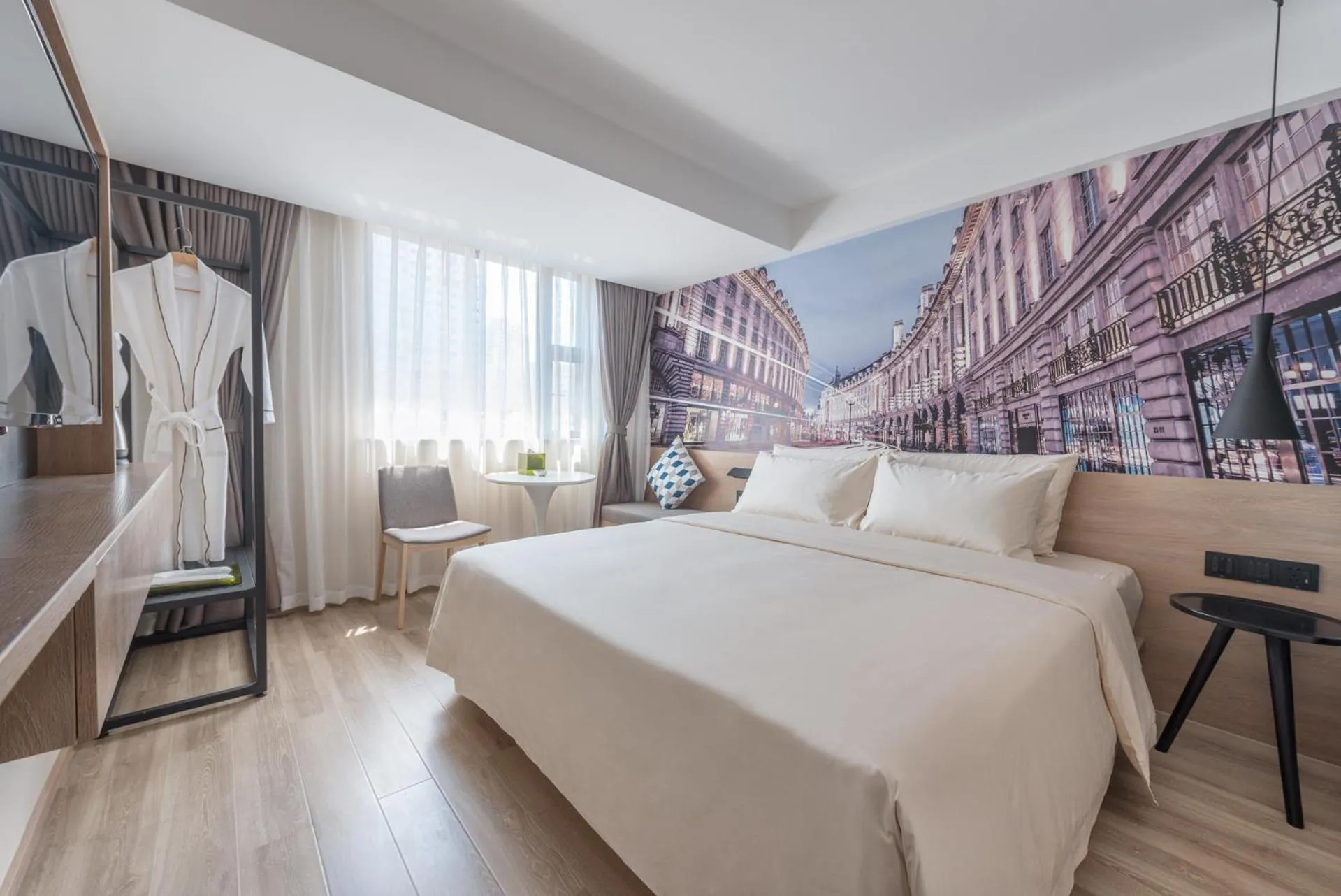 Bed in Atour Light Xiamen Railway Station