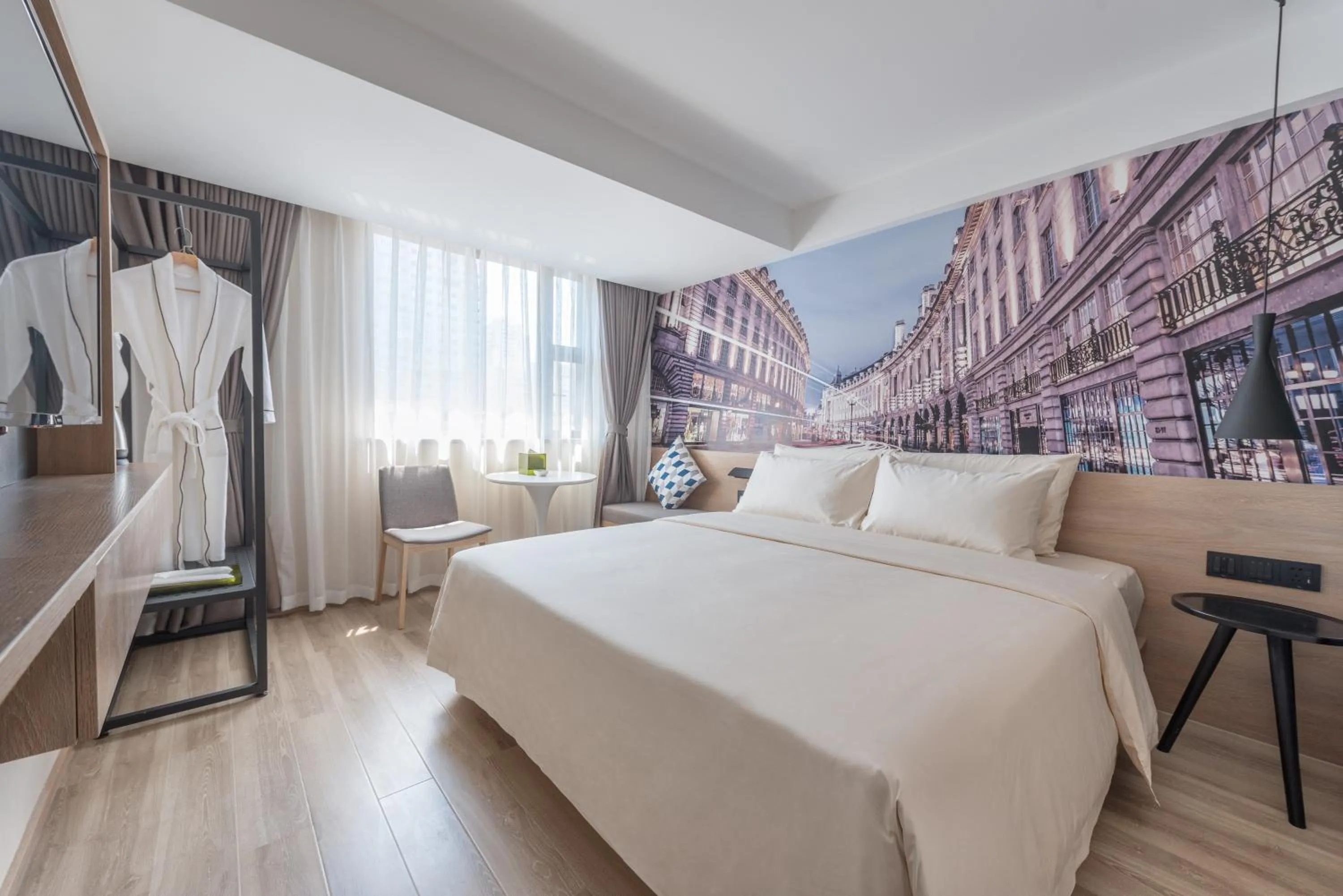 Bed in Atour Light Xiamen Railway Station