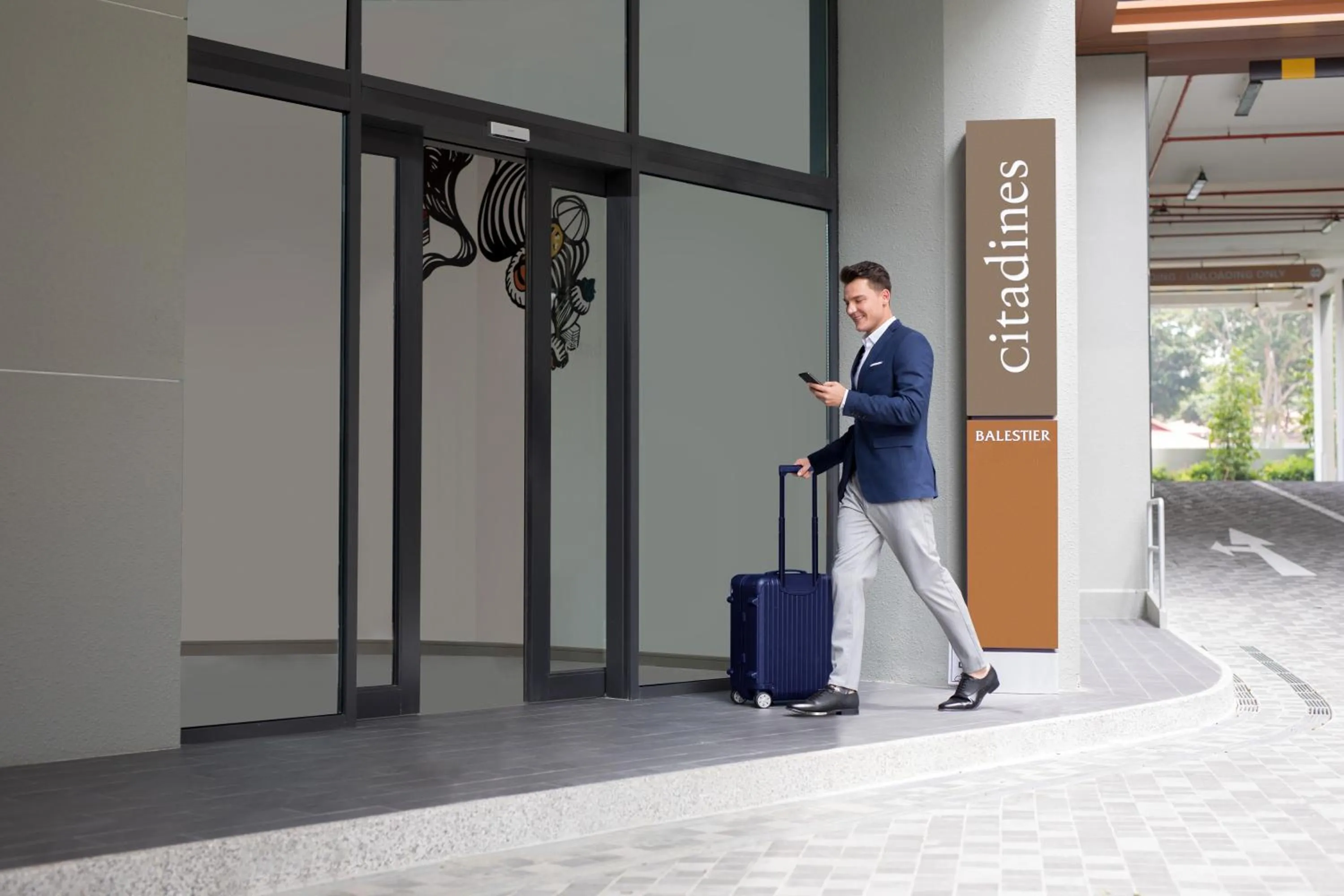 Facade/entrance in Citadines Balestier Singapore