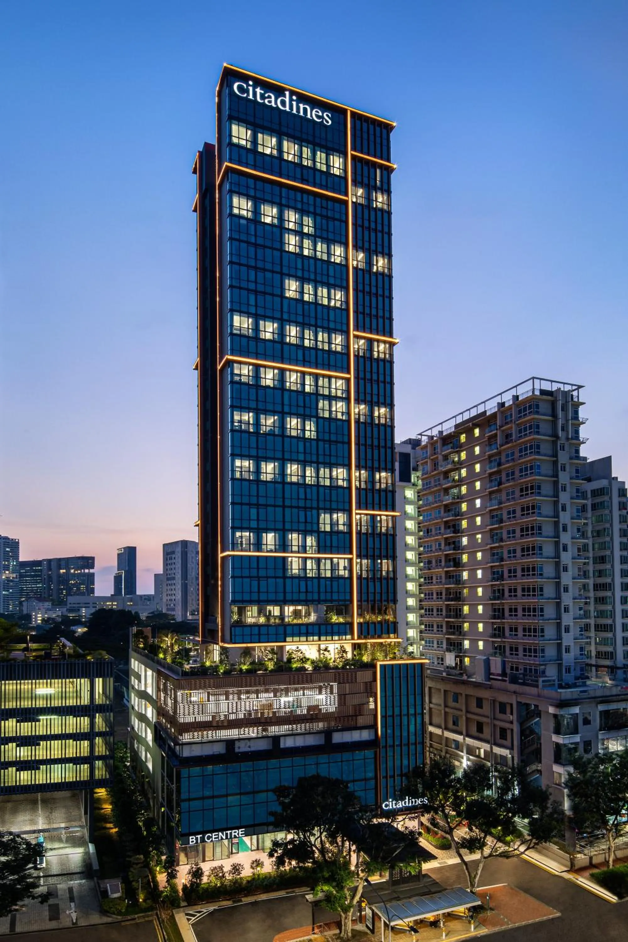 Property building in Citadines Balestier Singapore