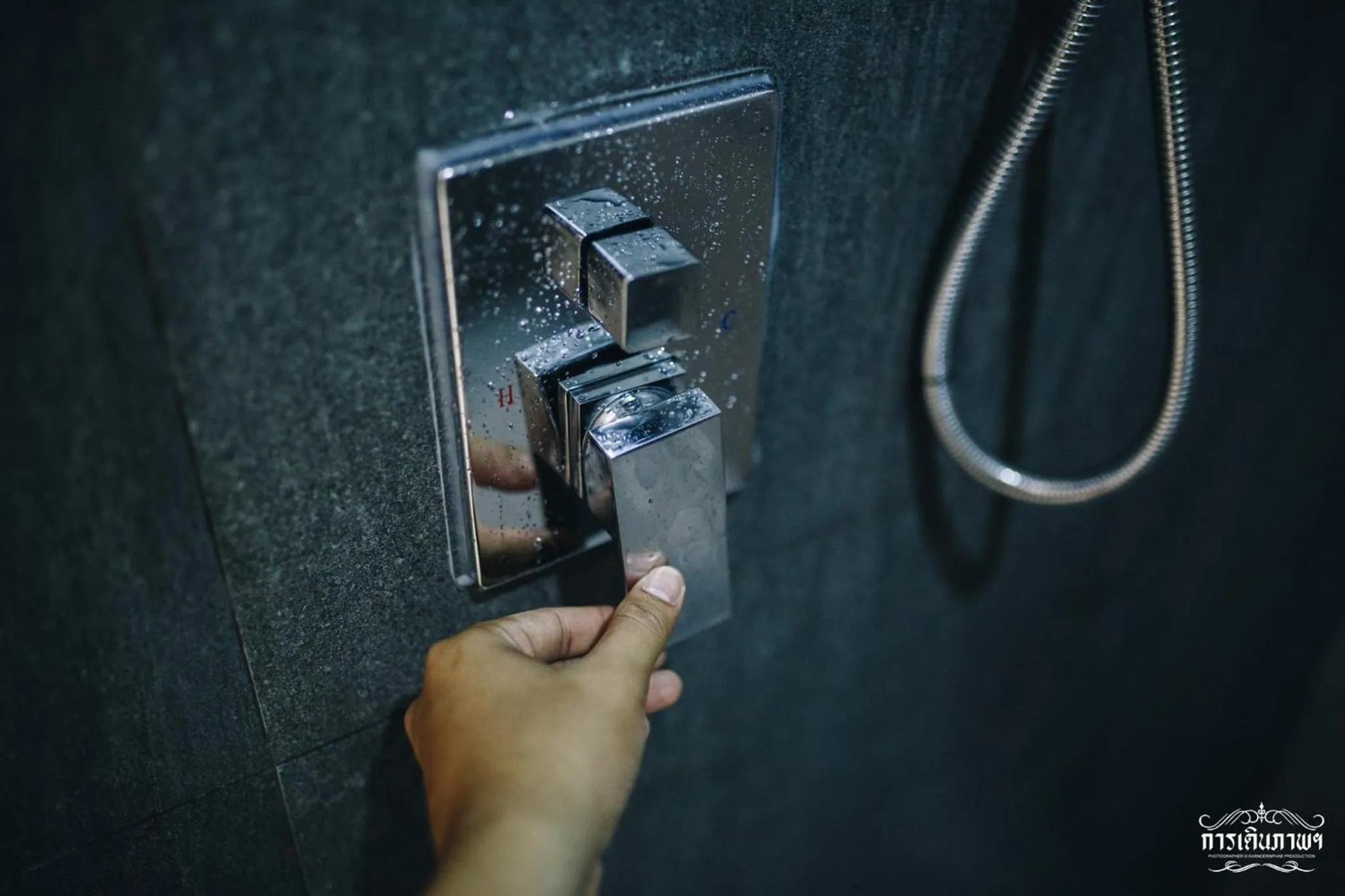 Shower in Chill D Resort Buriram