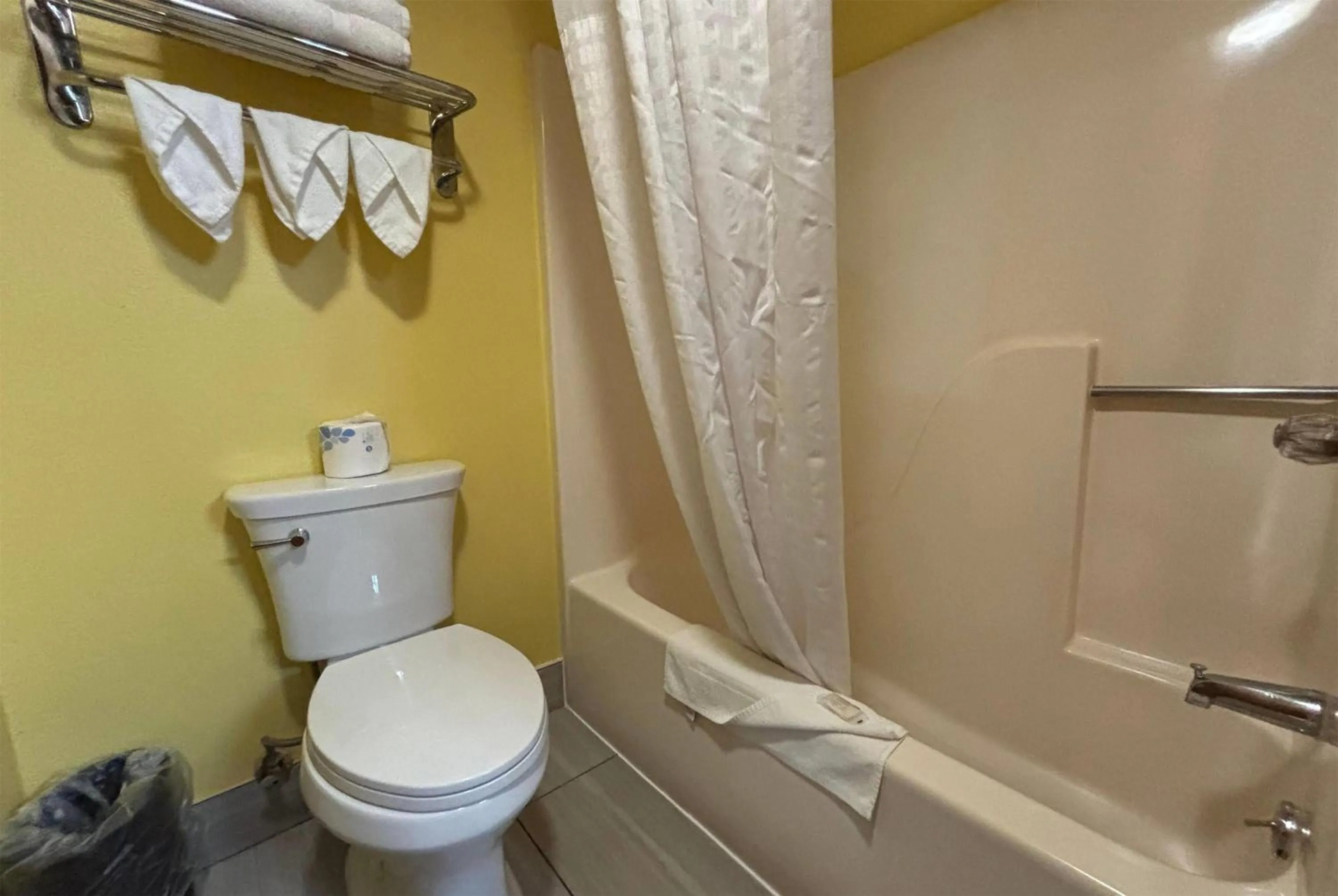 Bathroom in Super 8 by Wyndham Jacksonville