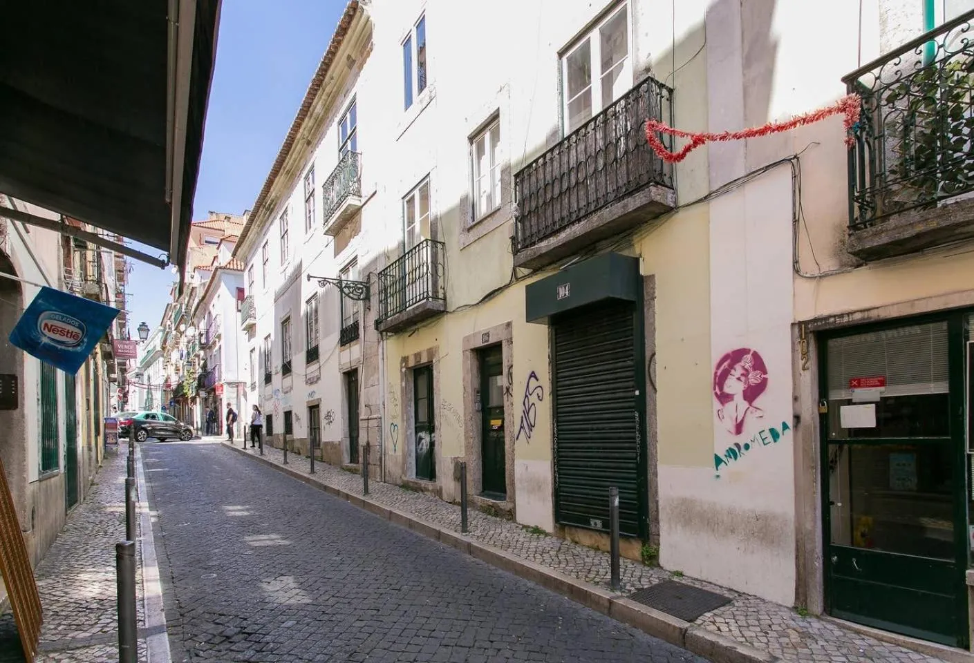 Street view in The Rose of Bairro Alto