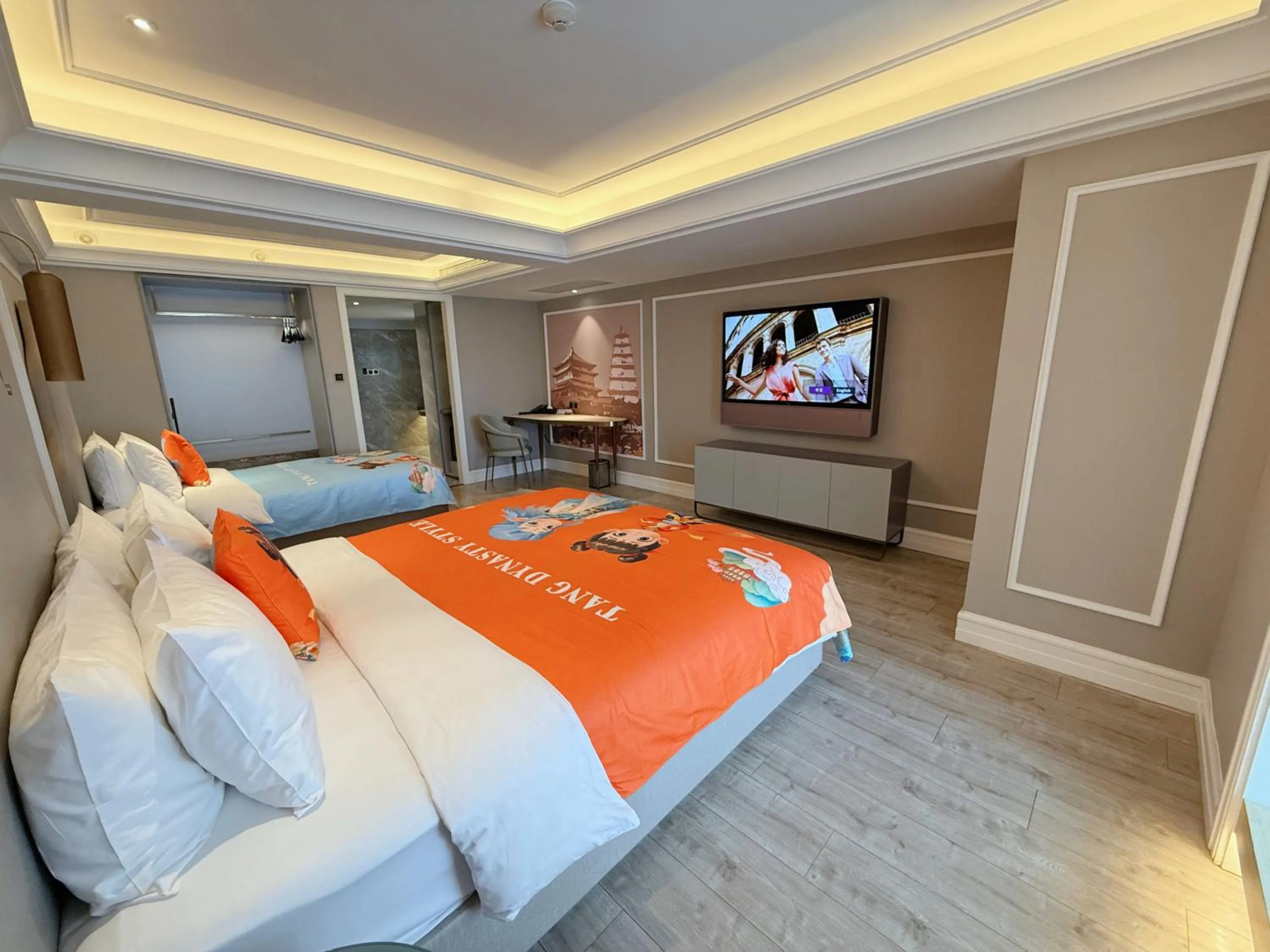 TV and multimedia, Bed in Mercure Xi'an Downtown