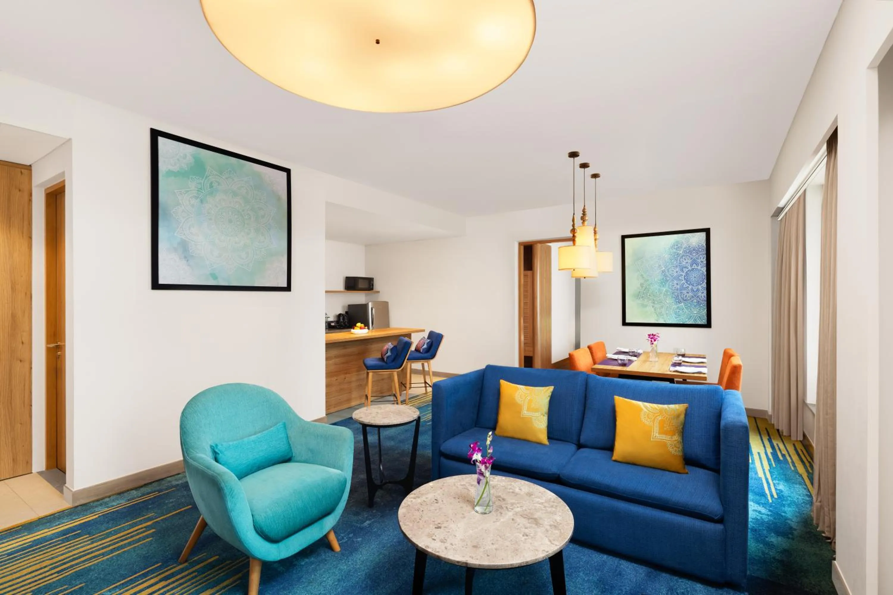 Living room in Grand Mercure Ahmedabad GIFT City - An Accor Hotels Brand