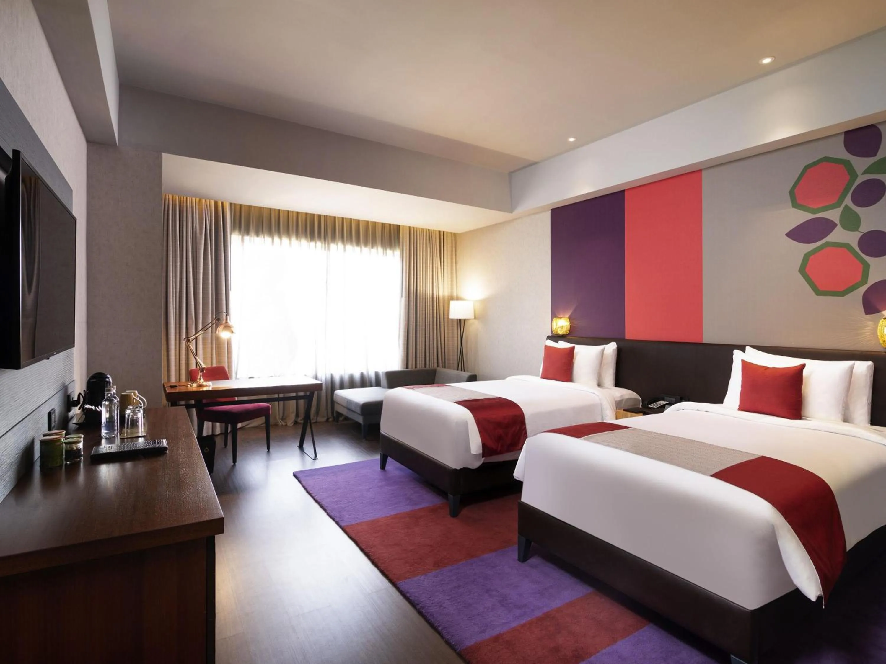 Bedroom, Bed in Grand Mercure Bengaluru at Gopalan Mall - An Accor Brand