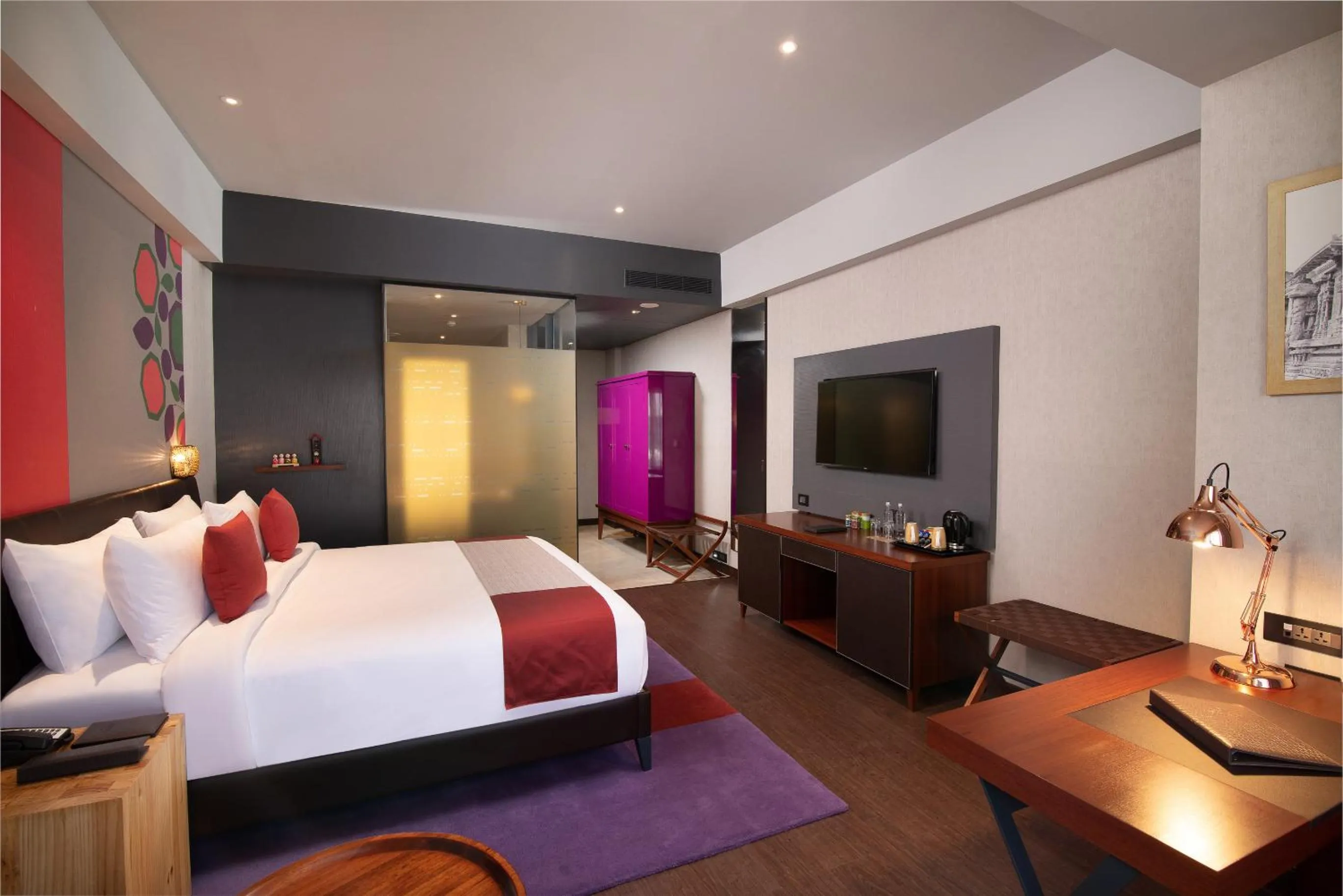 Photo of the whole room, Bed in Grand Mercure Bengaluru at Gopalan Mall - An Accor Brand