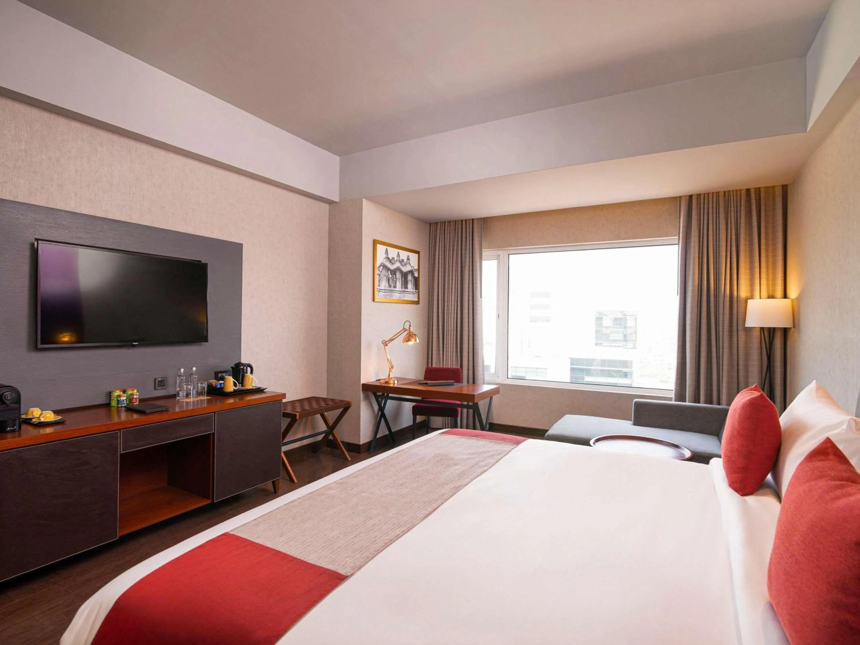 Photo of the whole room, Bed in Grand Mercure Bengaluru at Gopalan Mall - An Accor Brand