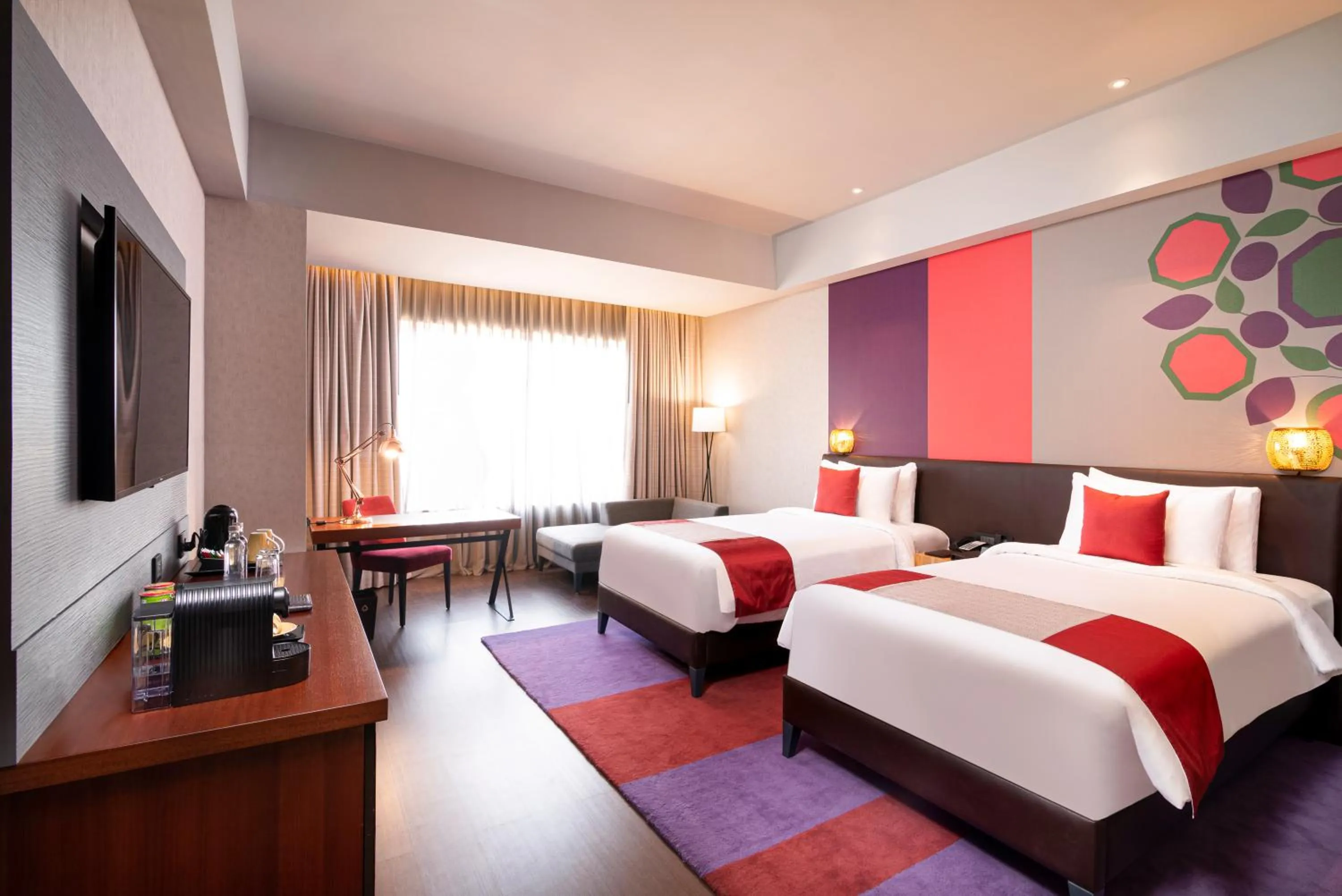 Bedroom, Bed in Grand Mercure Bengaluru at Gopalan Mall - An Accor Brand