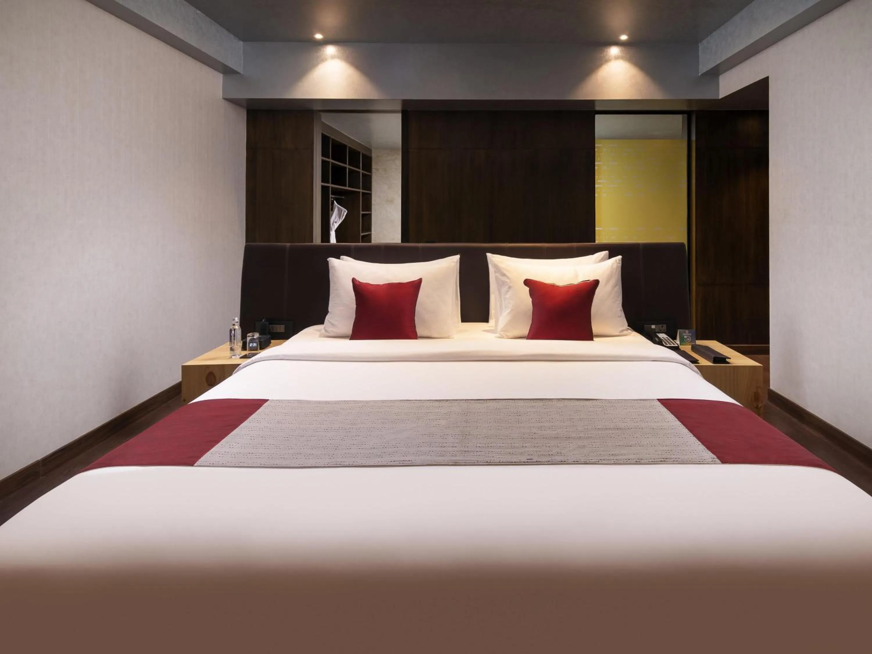 Bedroom, Bed in Grand Mercure Bengaluru at Gopalan Mall - An Accor Brand