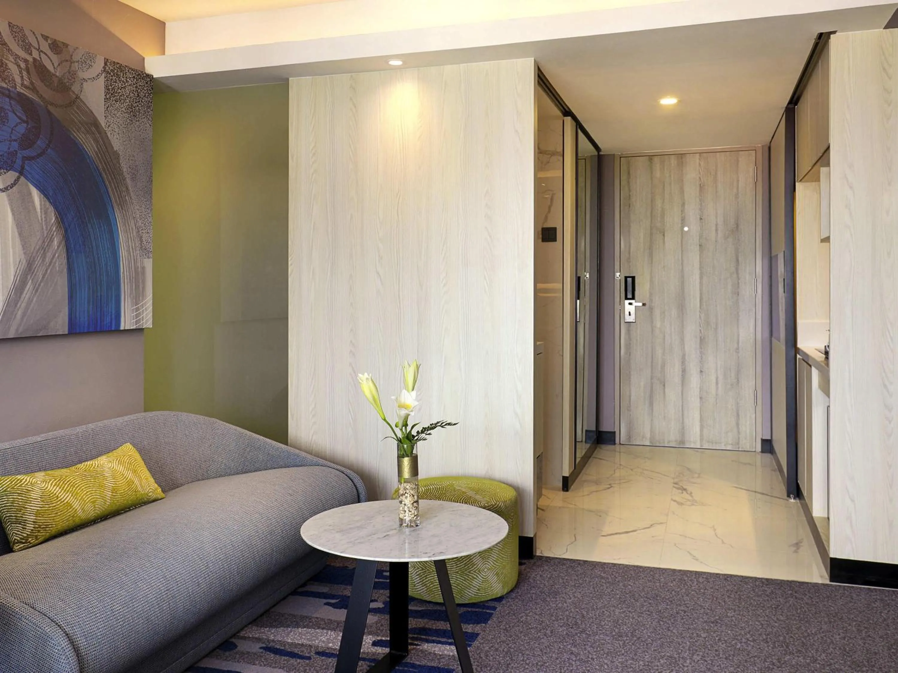 Bedroom in Novotel Suites Yogyakarta Malioboro