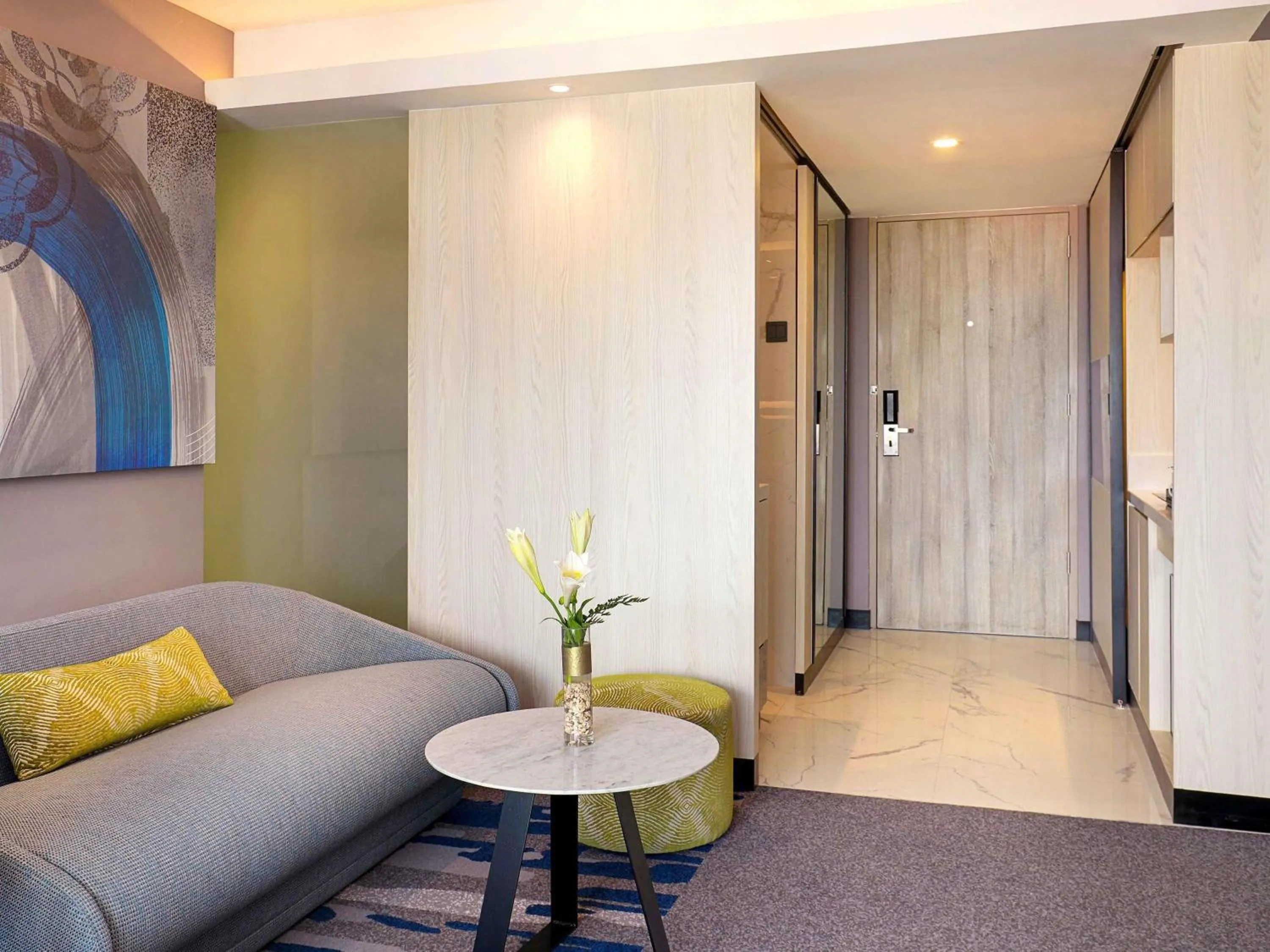 Bedroom in Novotel Suites Yogyakarta Malioboro